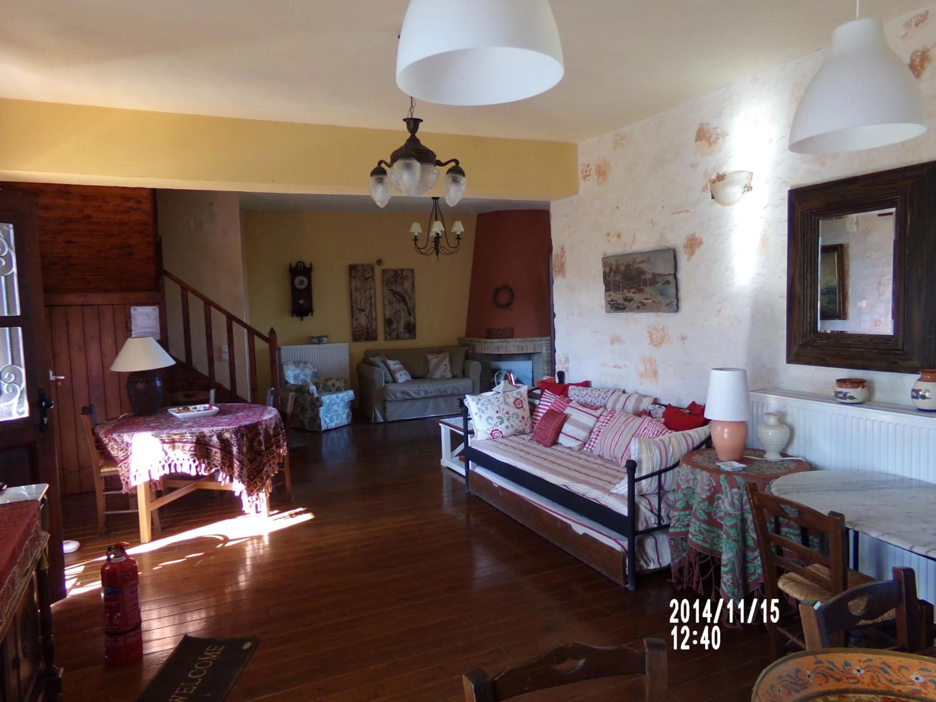 Living room in Alegria Villas Complex