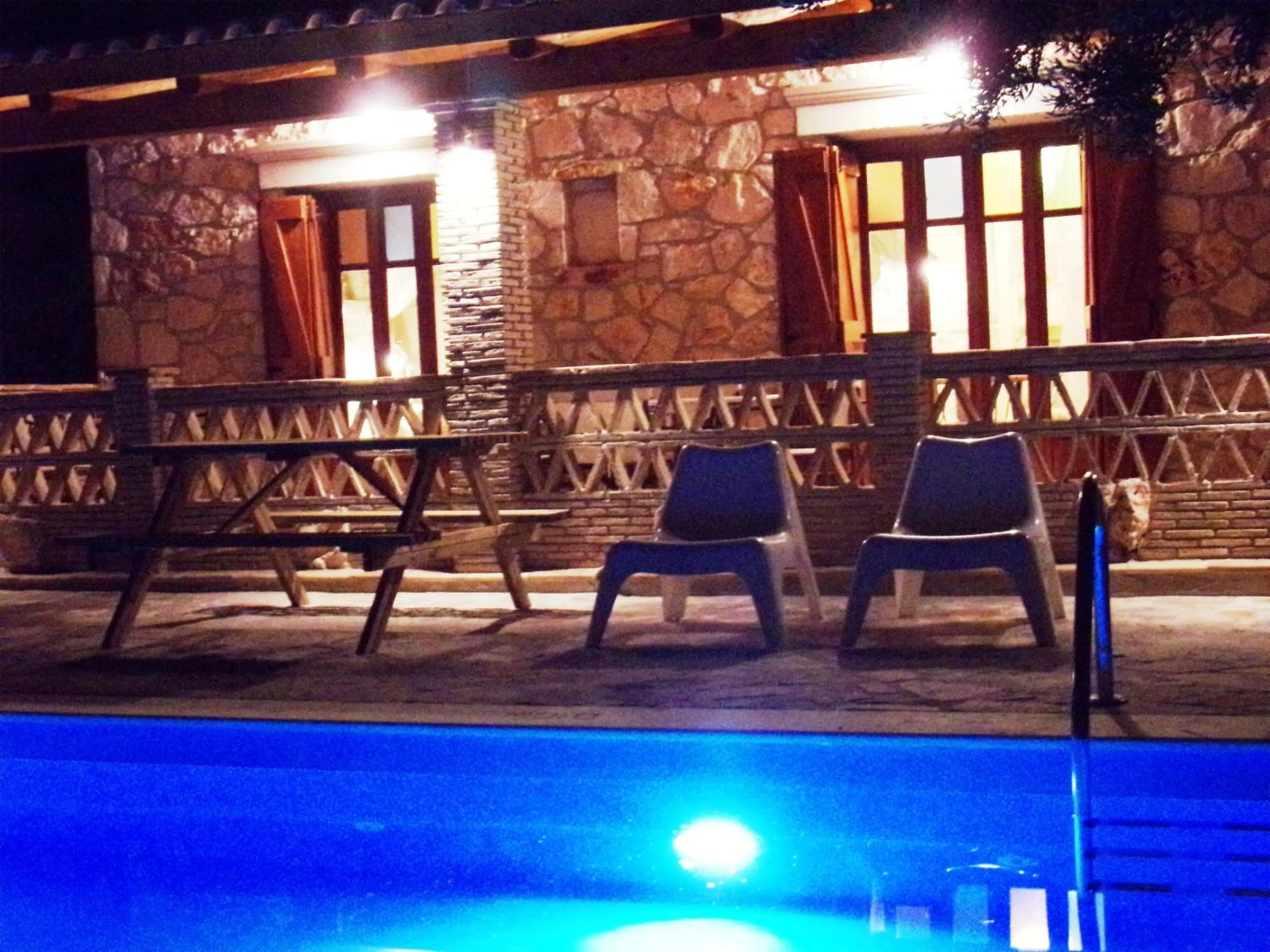 Patio in Alegria Villas Complex