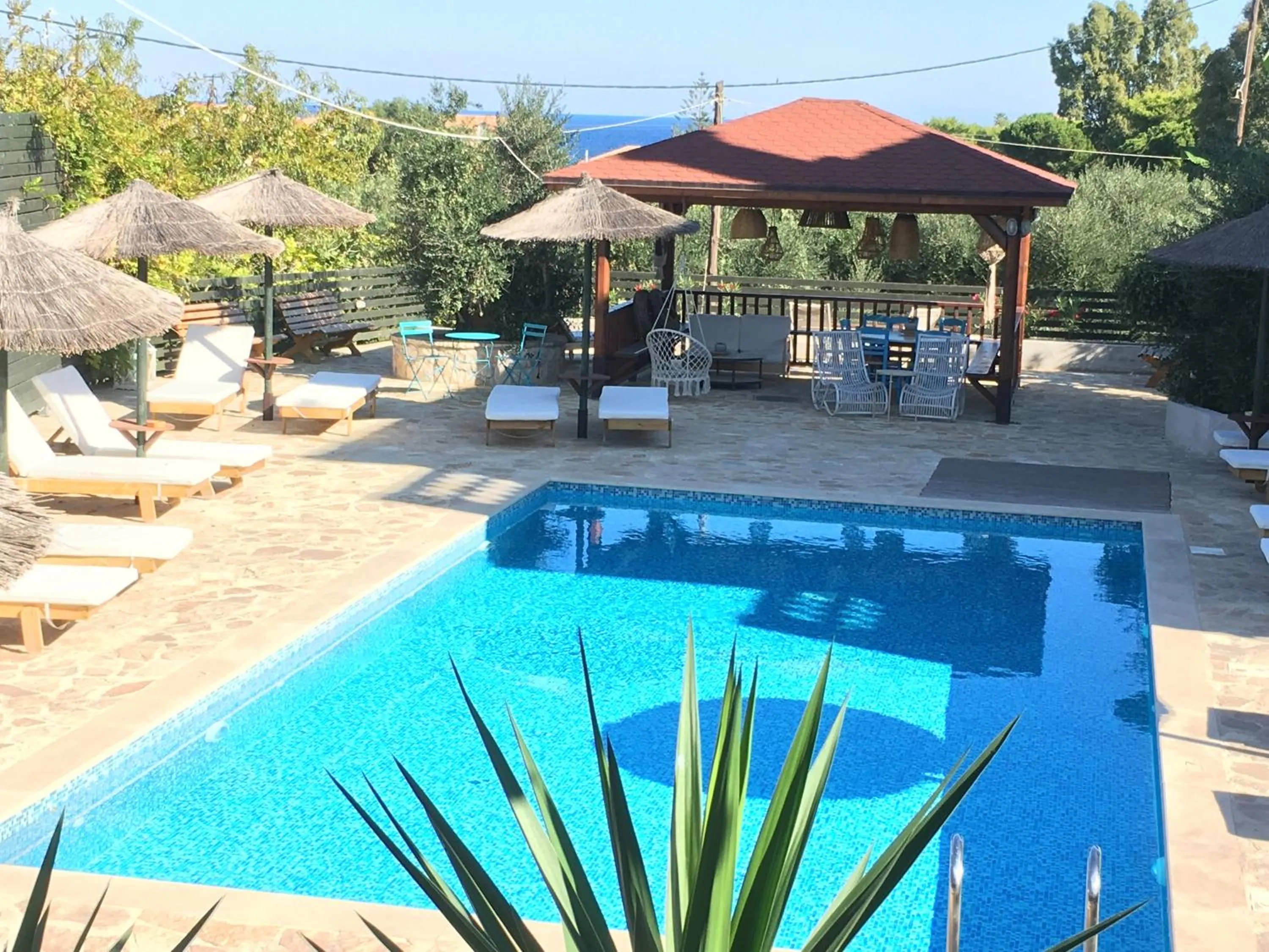 Swimming pool in Alegria Villas Complex