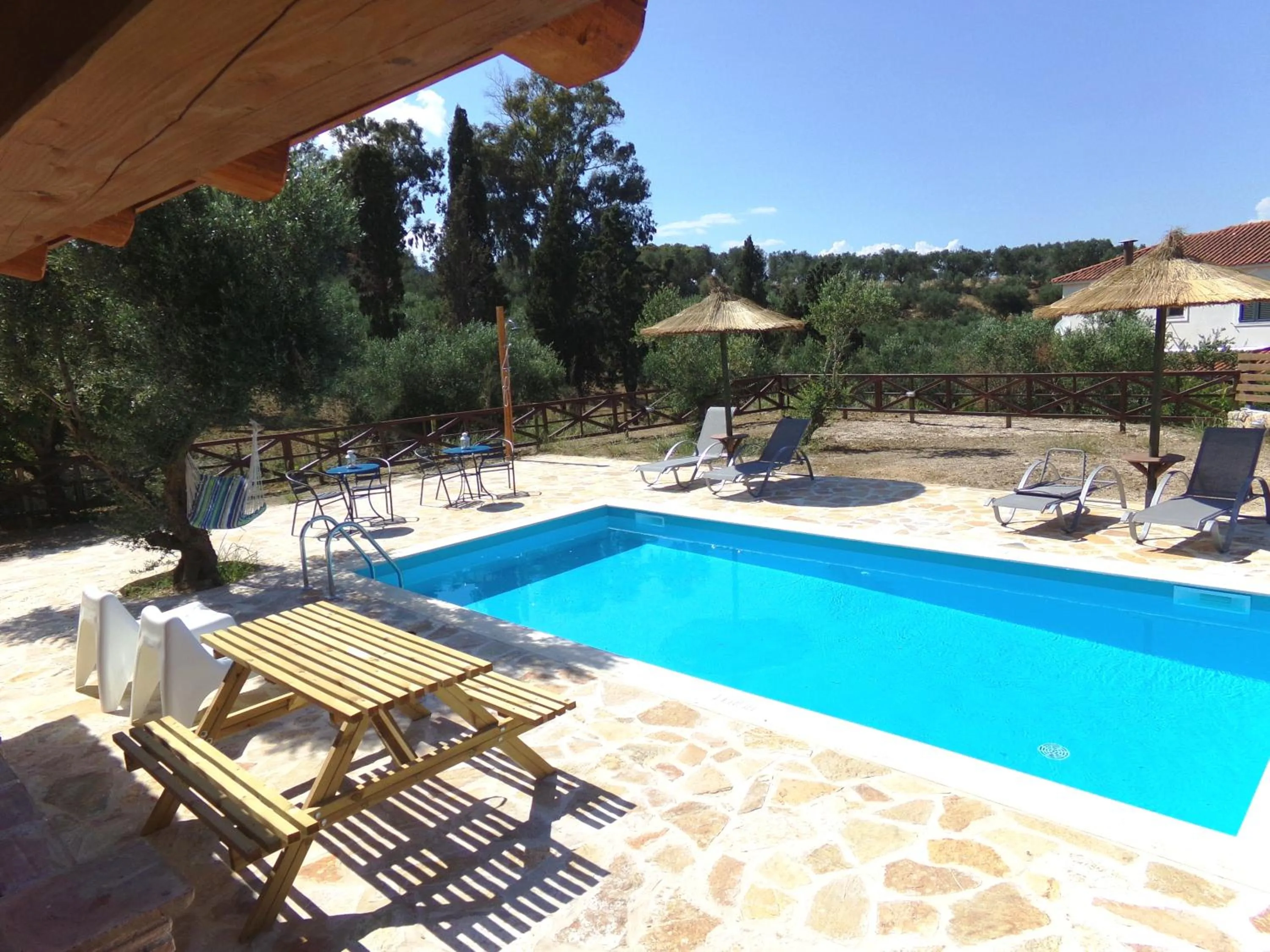 Patio in Alegria Villas Complex