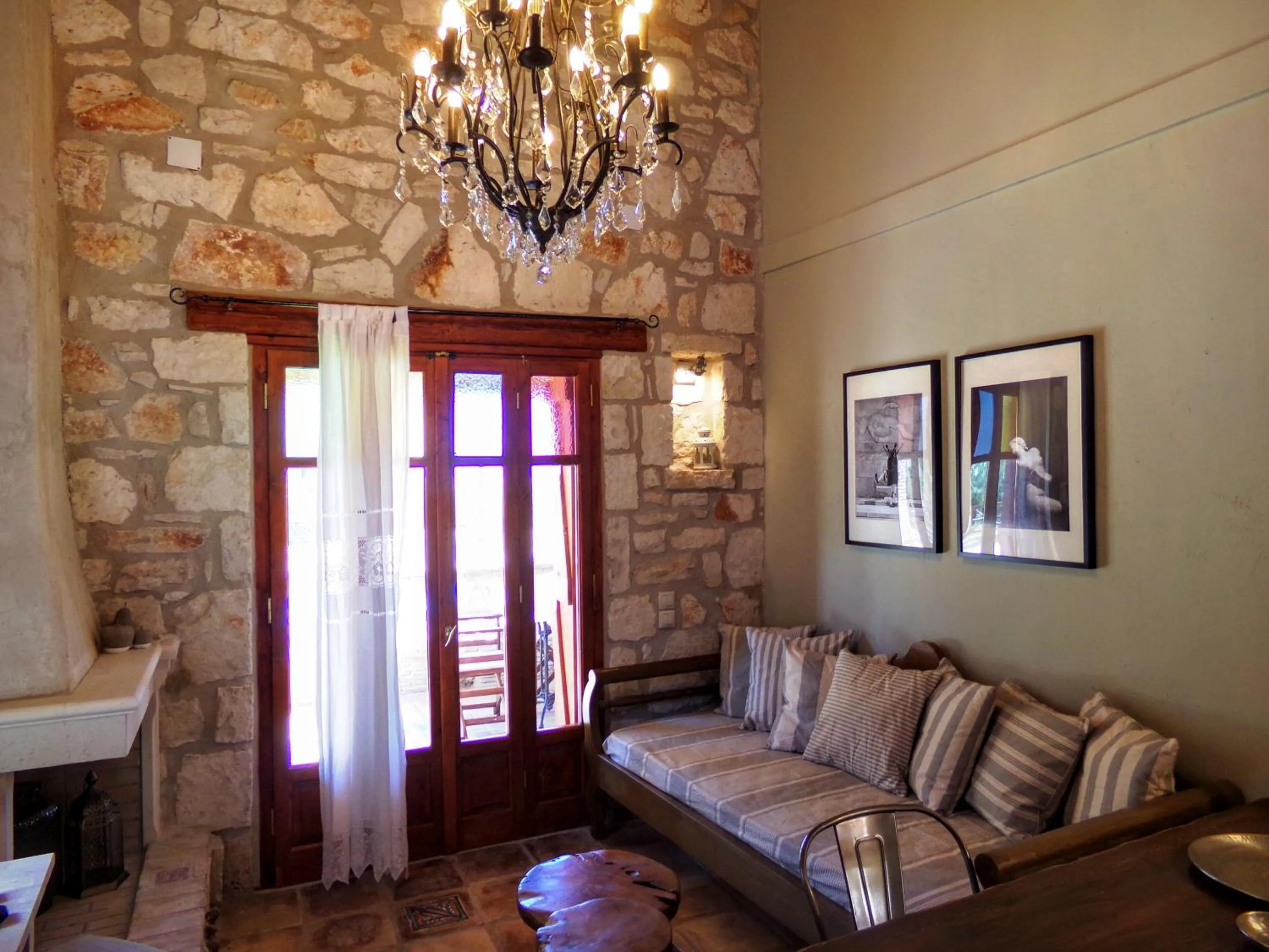 Seating area in Alegria Villas Complex