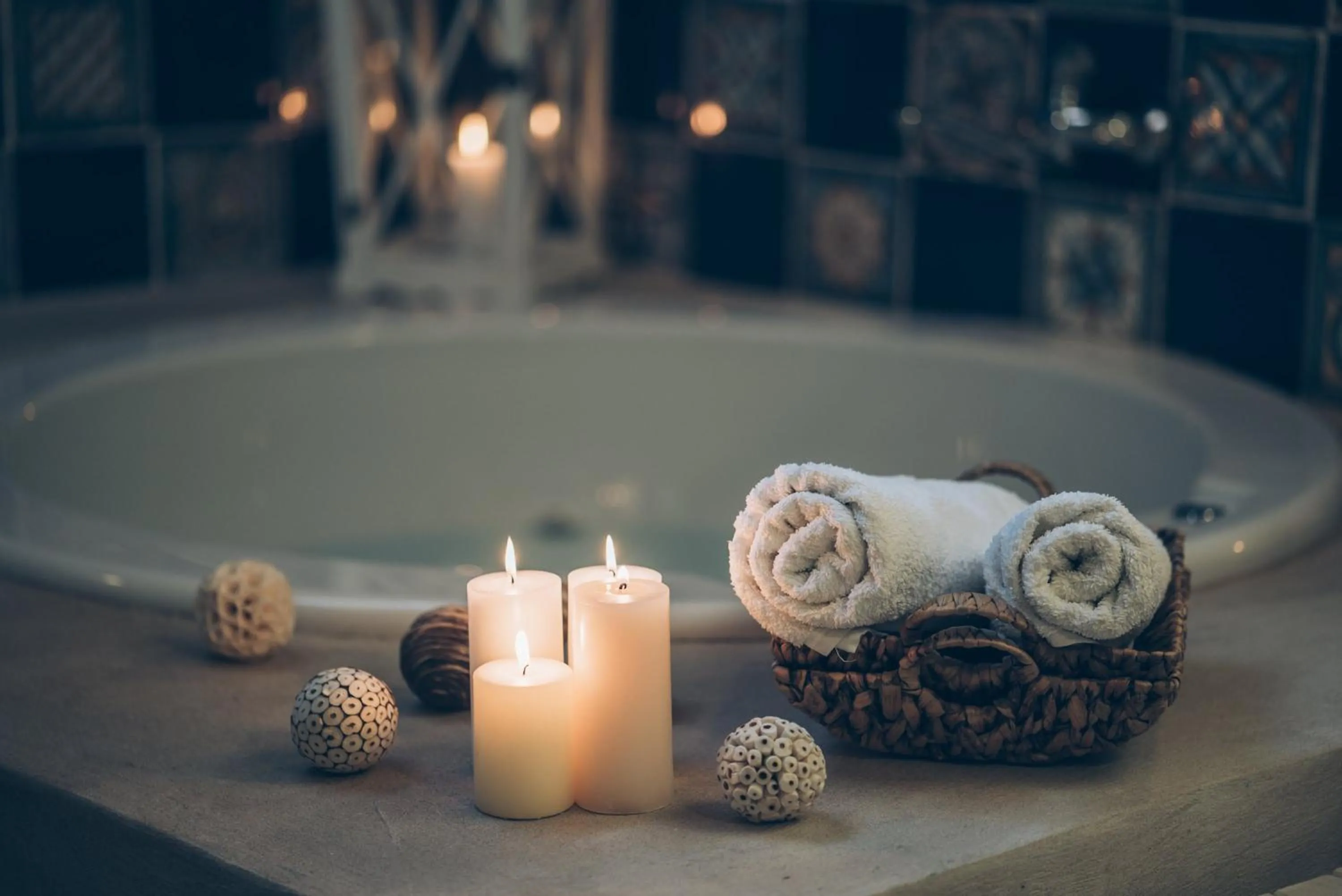 Hot Tub in Alegria Villas Complex
