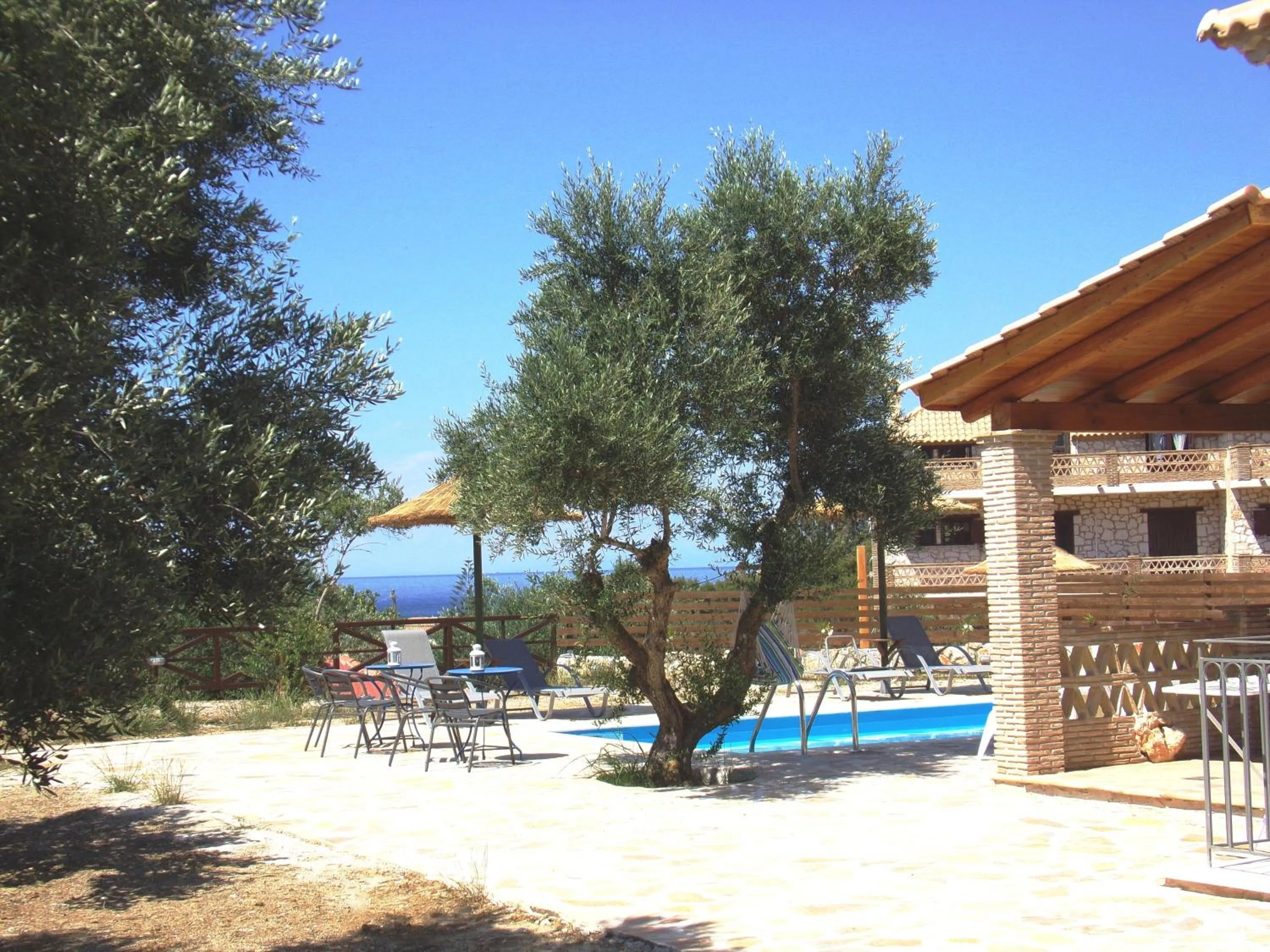 Patio in Alegria Villas Complex
