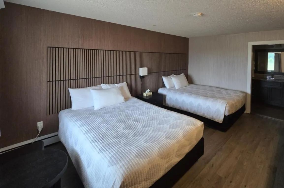 Bed in Hotel Moncton