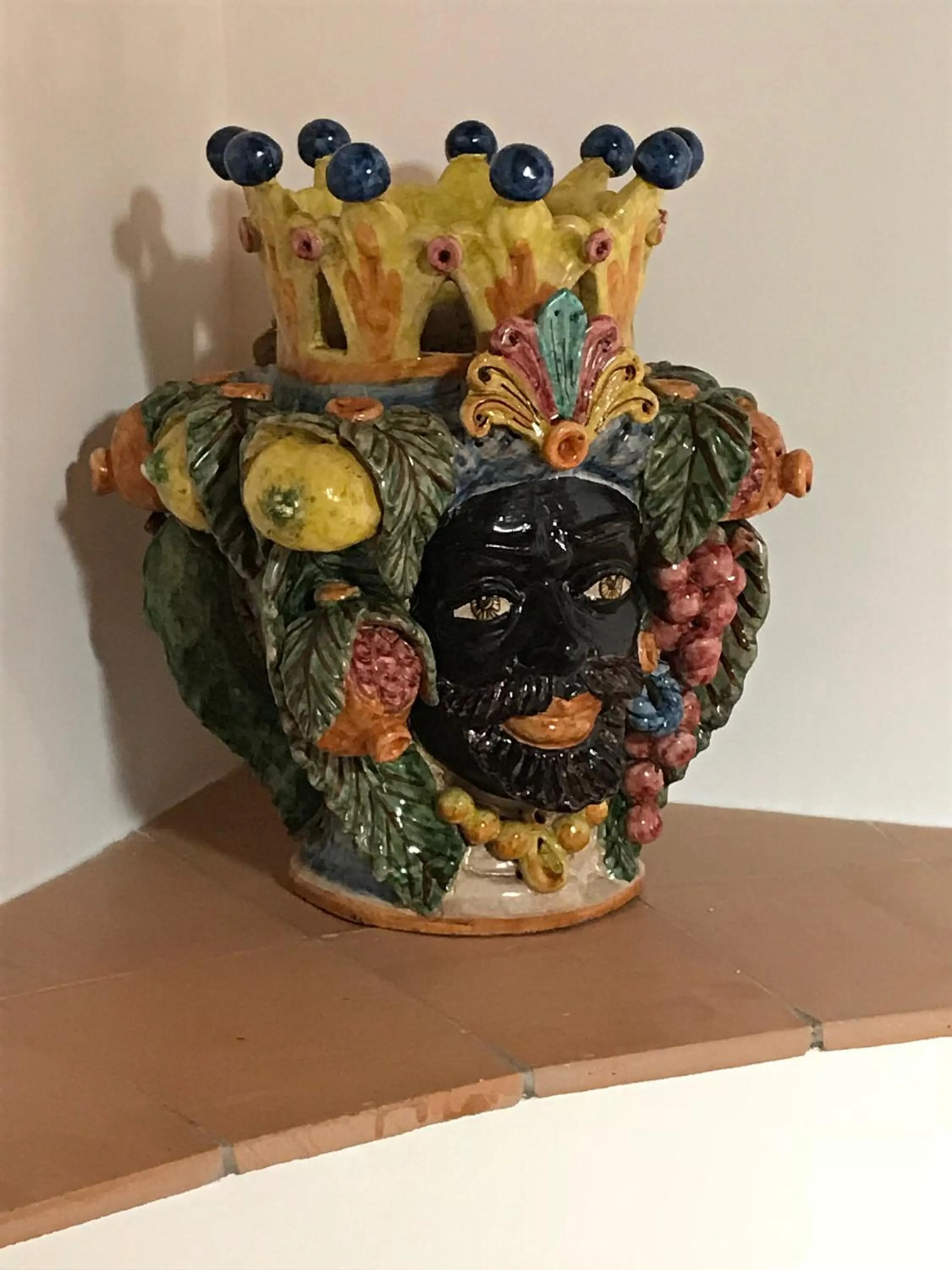 Decorative detail in Il Moro Di Positano