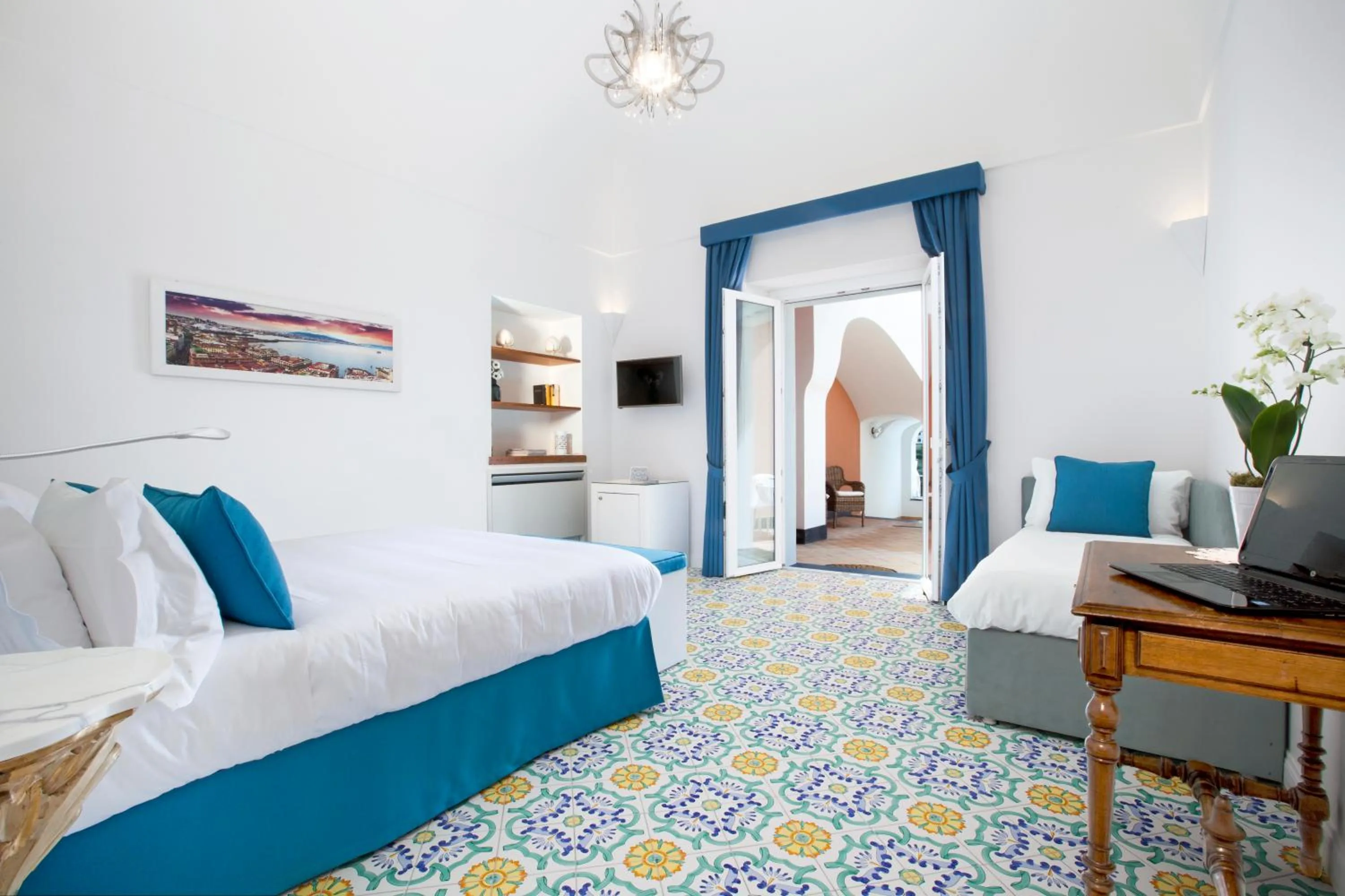 Bed in Il Moro Di Positano