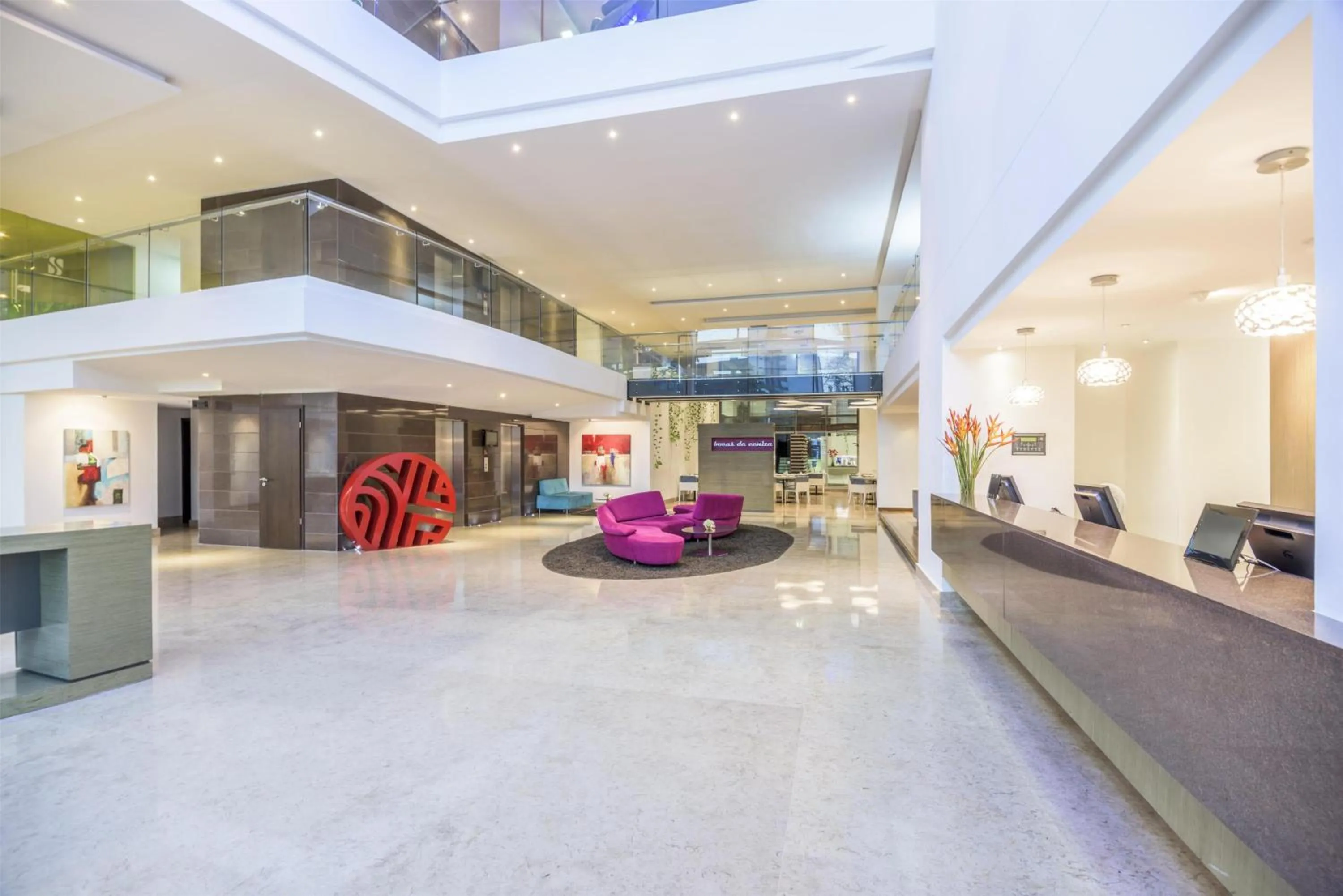 Lobby or reception in NH Collection Royal Smartsuites