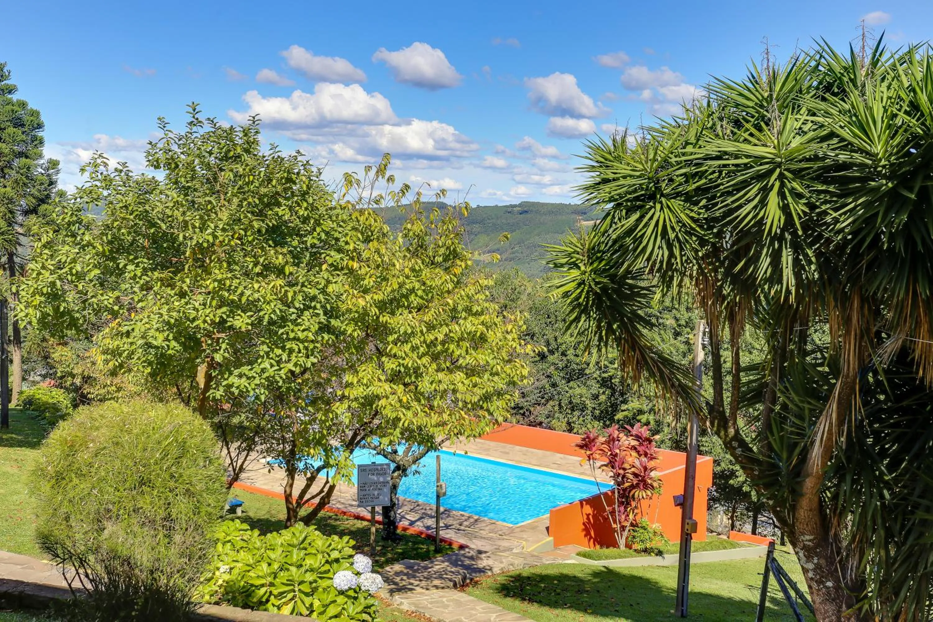 Swimming pool in Hotel Petrópolis
