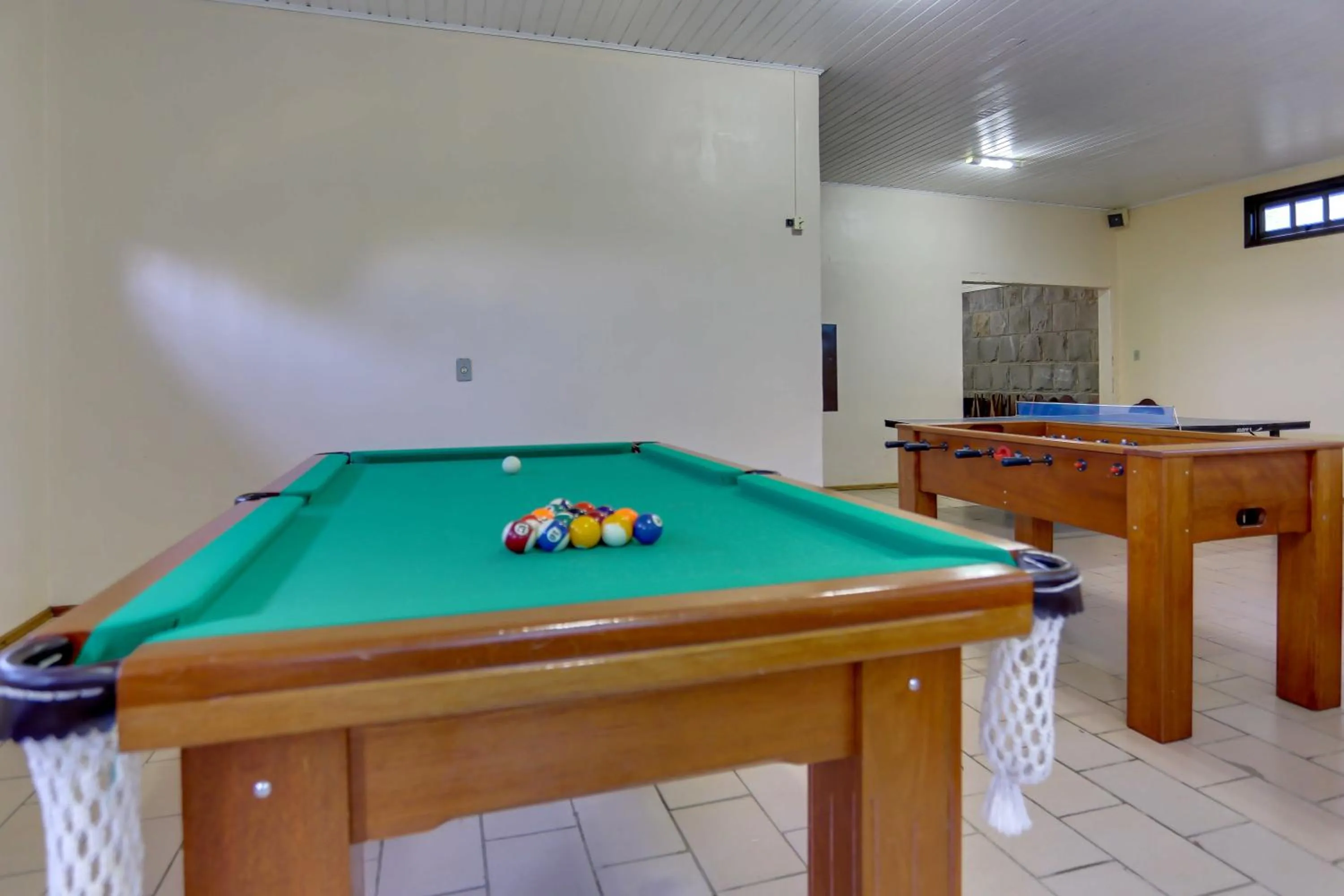 Billiard in Hotel Petrópolis