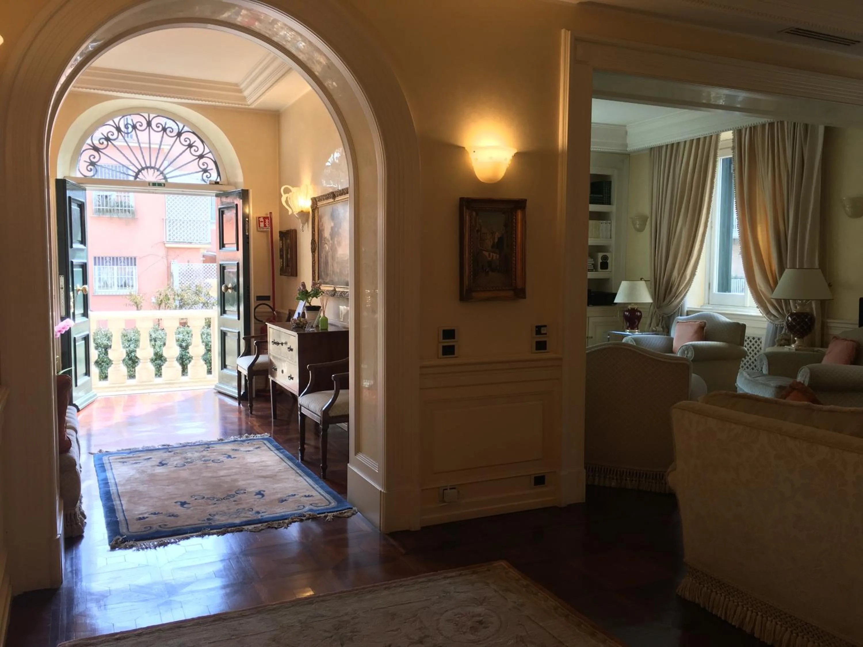 Lobby or reception in B&B VILLINO MARGHERITA