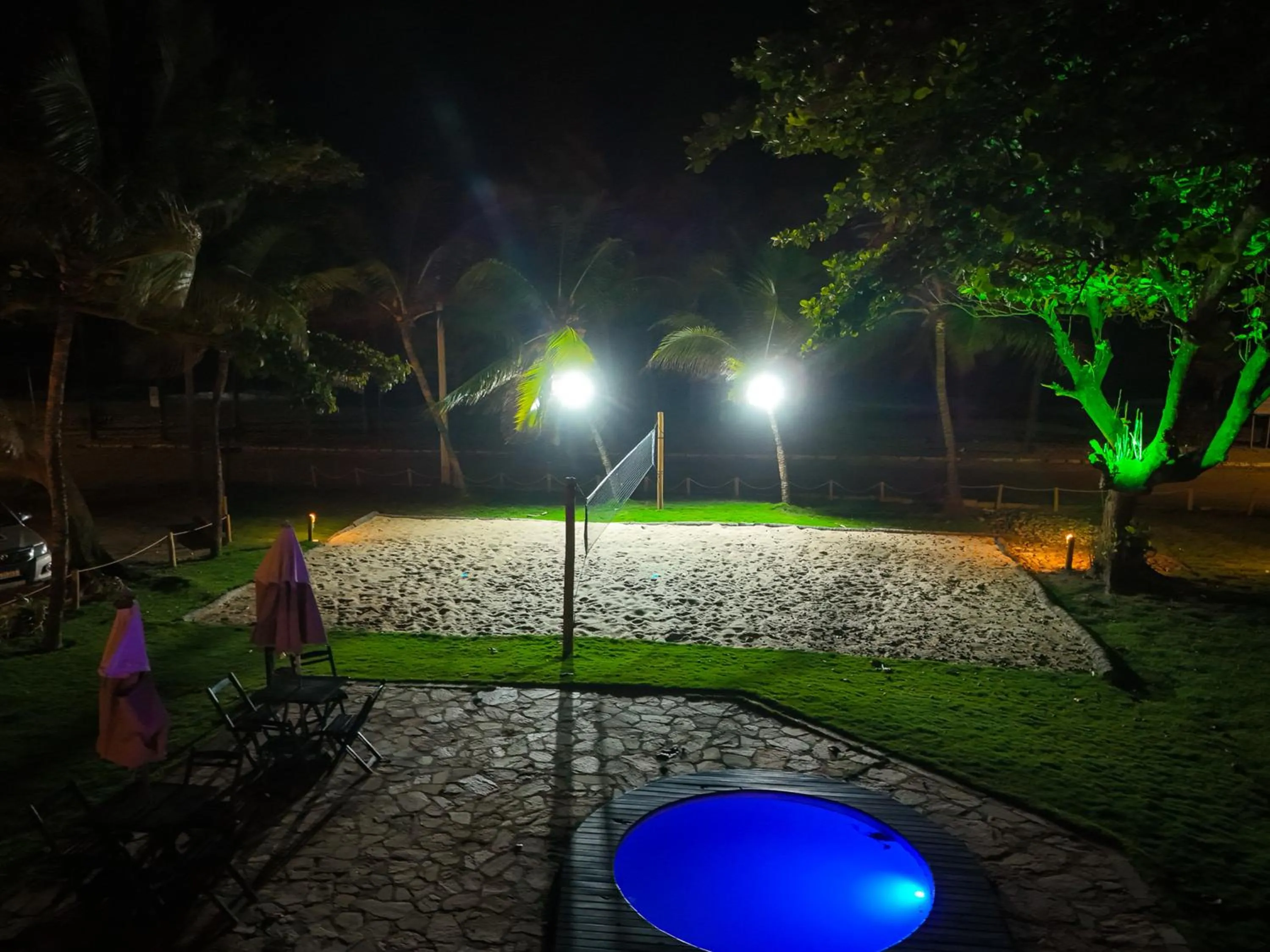 Tennis court in Pousada dos Coqueiros