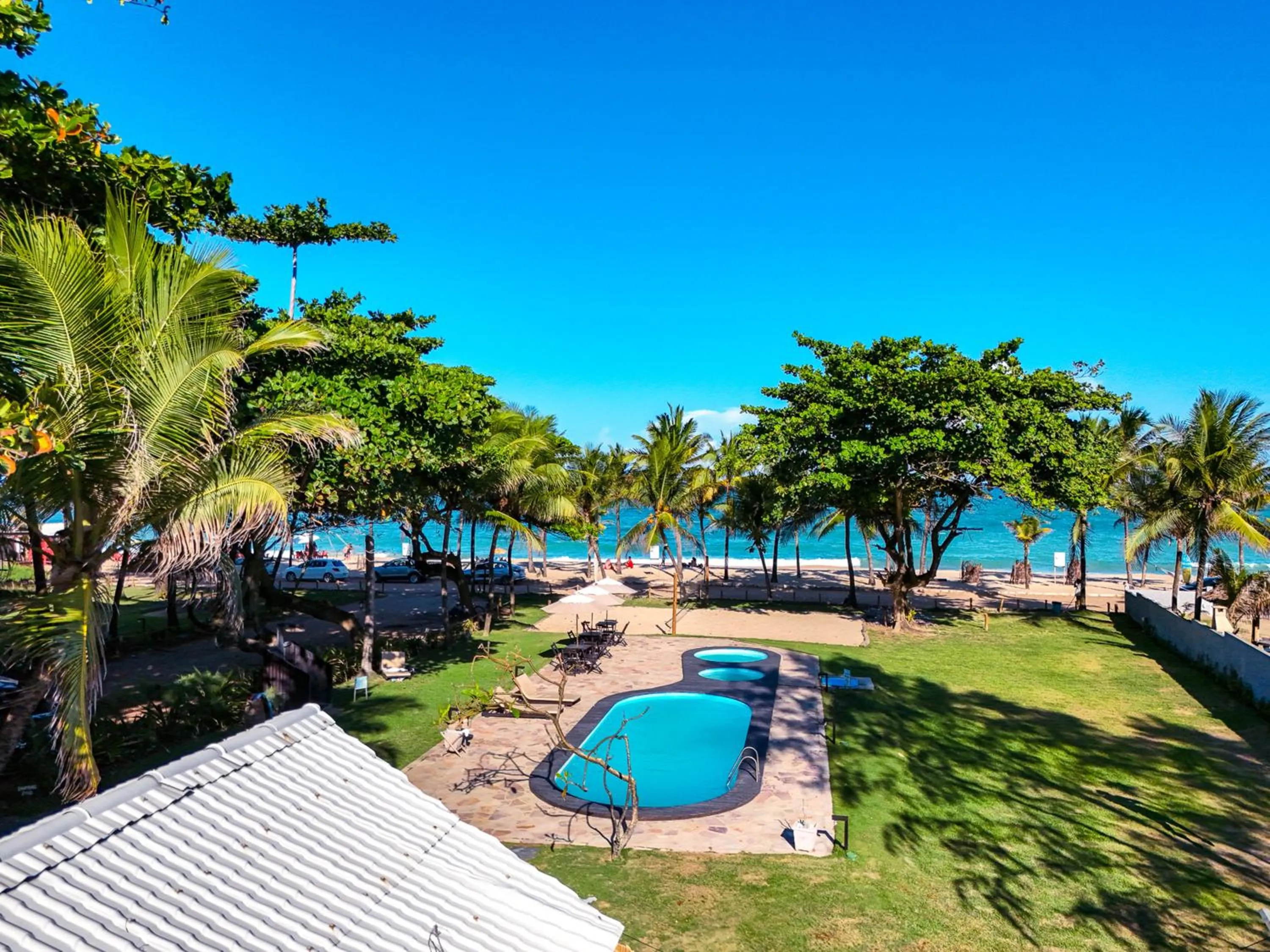 Bird's eye view in Pousada dos Coqueiros