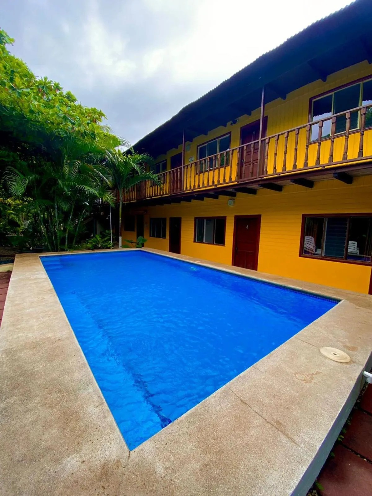 Swimming pool in Hotel Brasilito