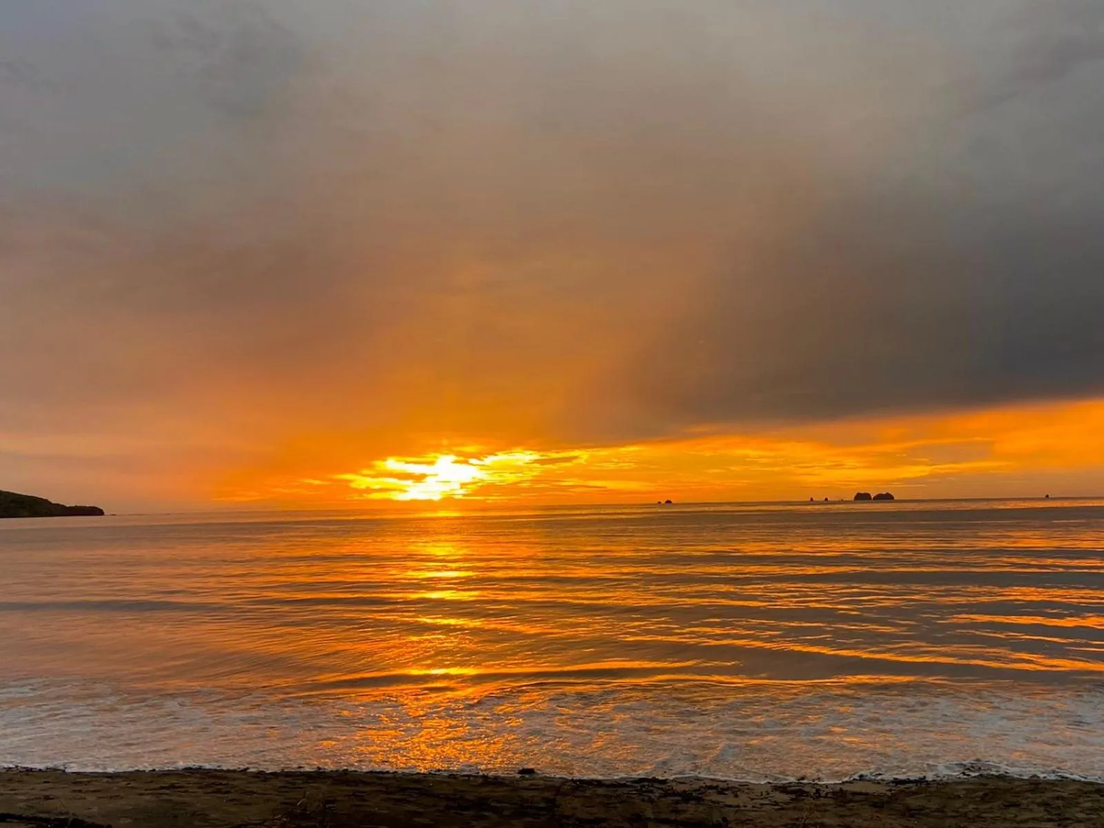 Sunrise in Hotel Brasilito