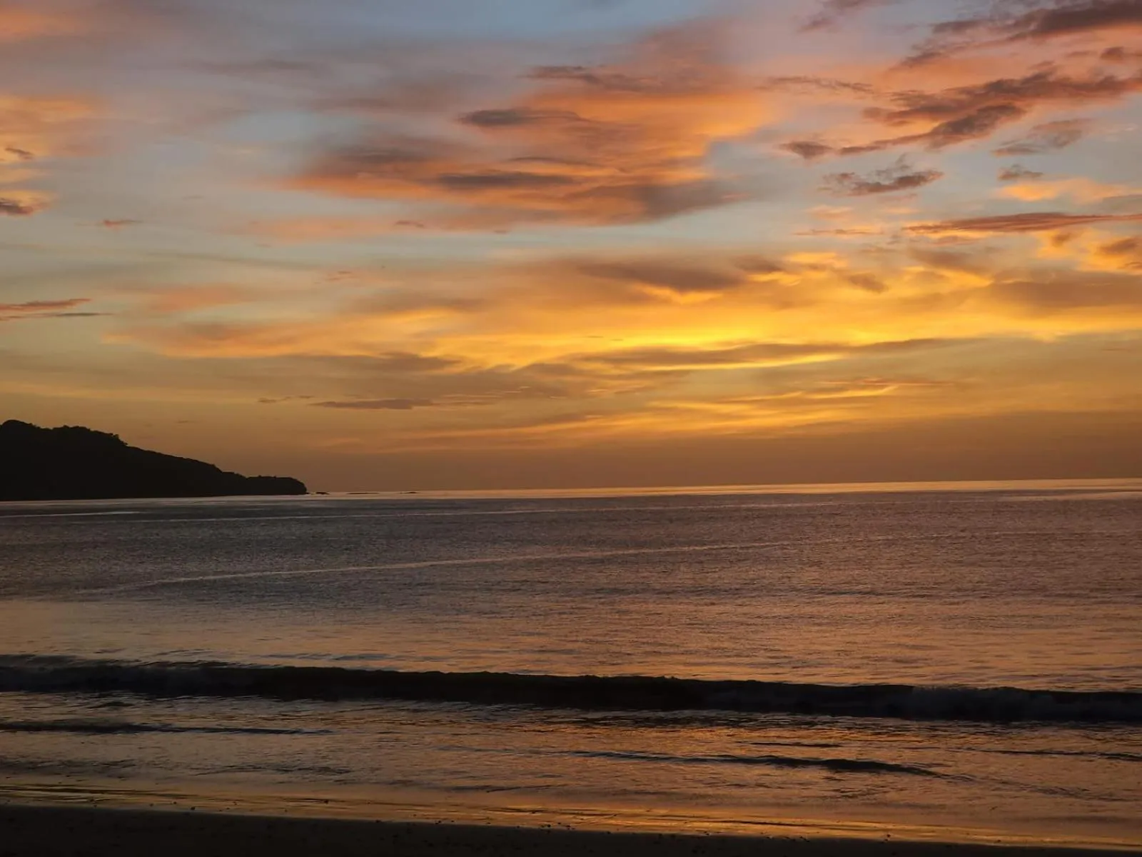 Sunset in Hotel Brasilito