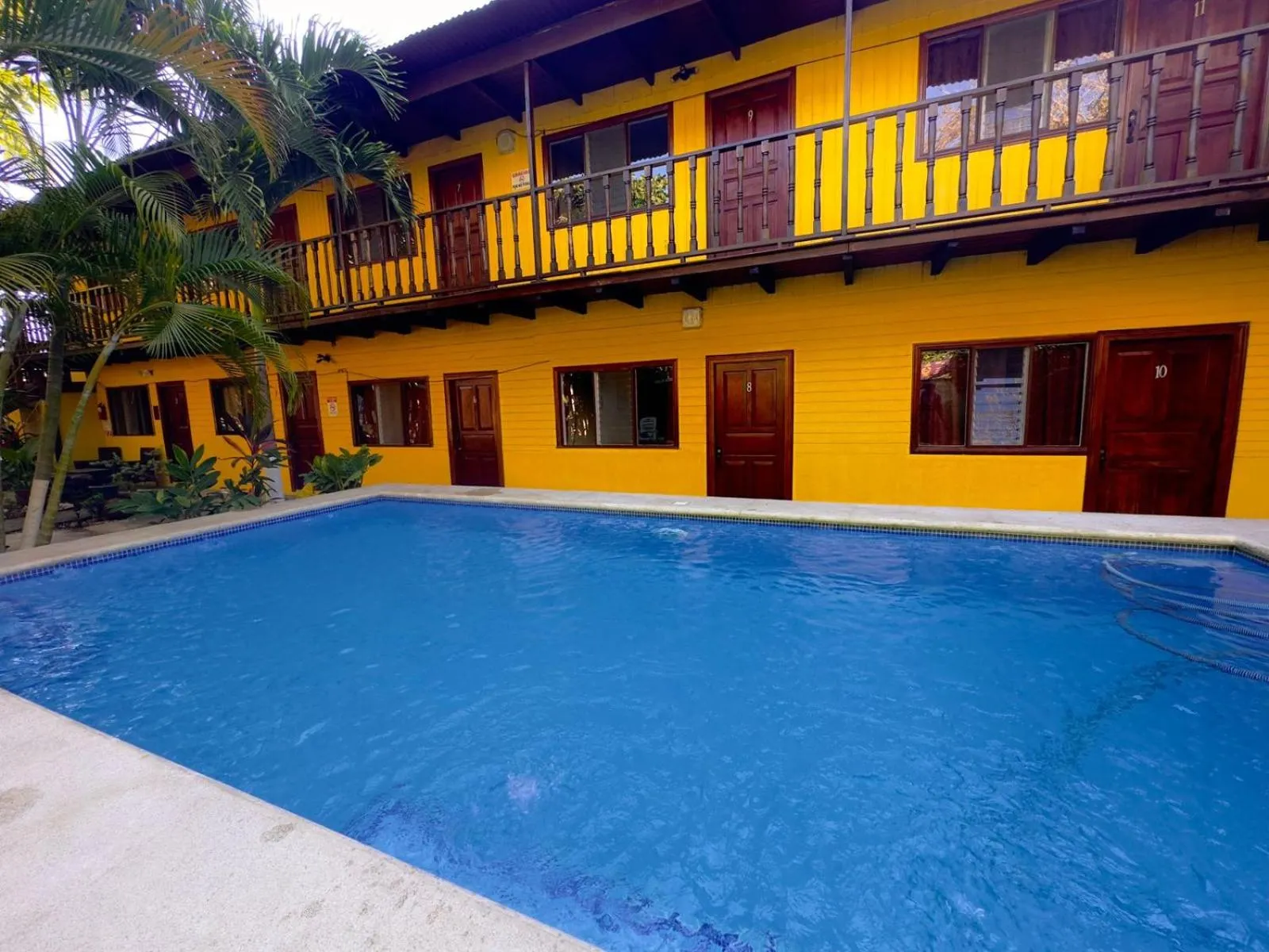 Swimming pool in Hotel Brasilito