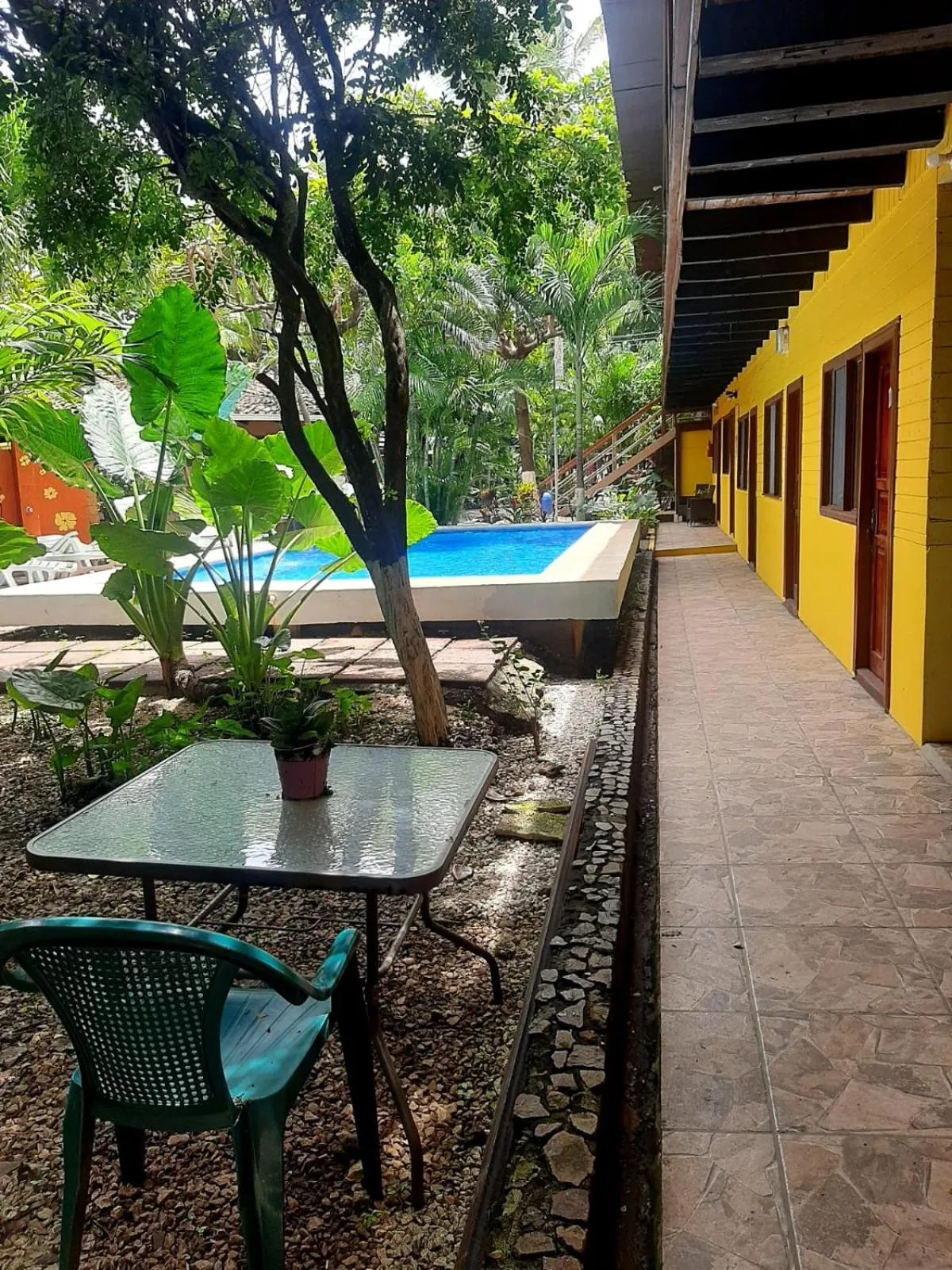 Swimming pool in Hotel Brasilito