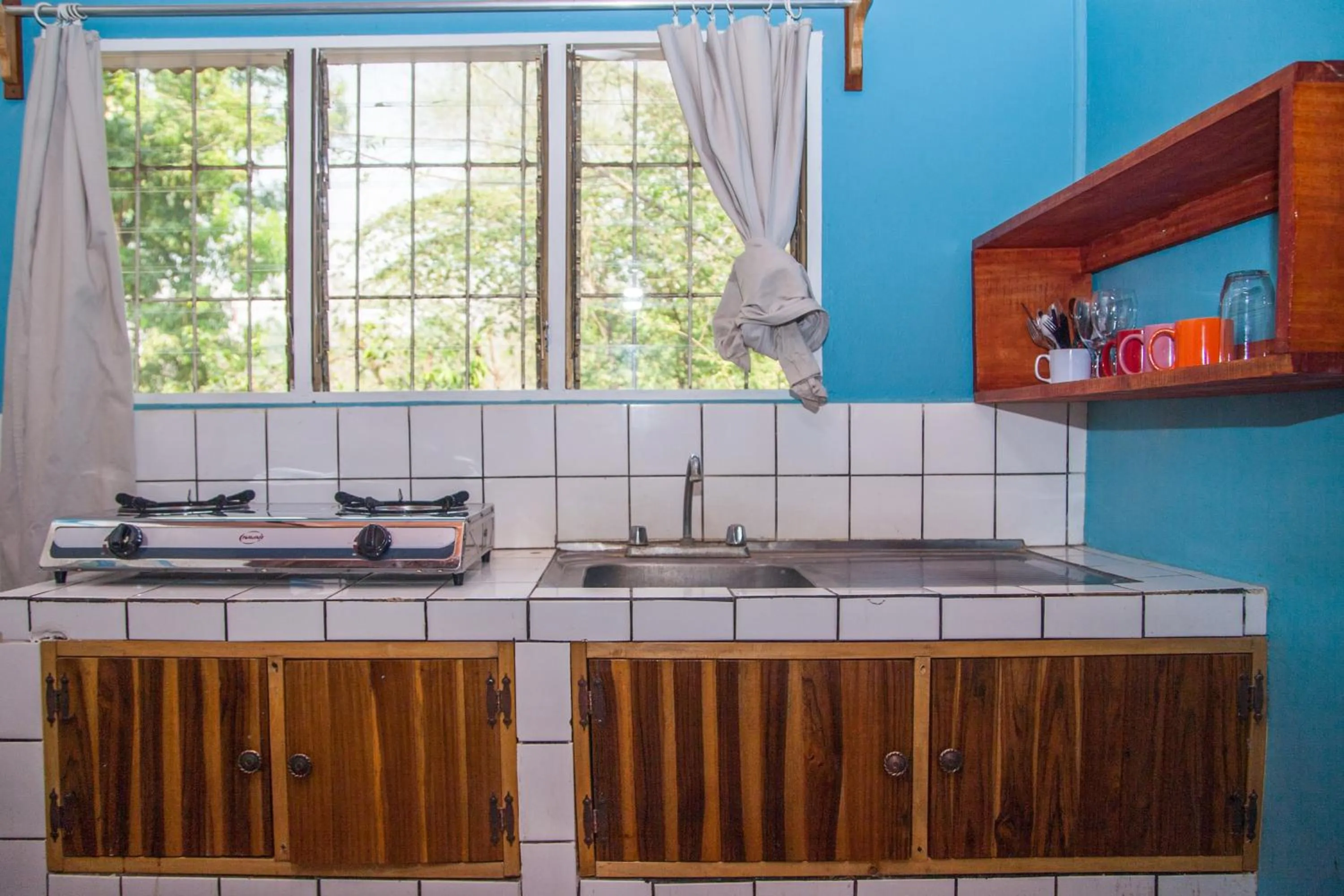 Kitchen or kitchenette in Hotel Brasilito