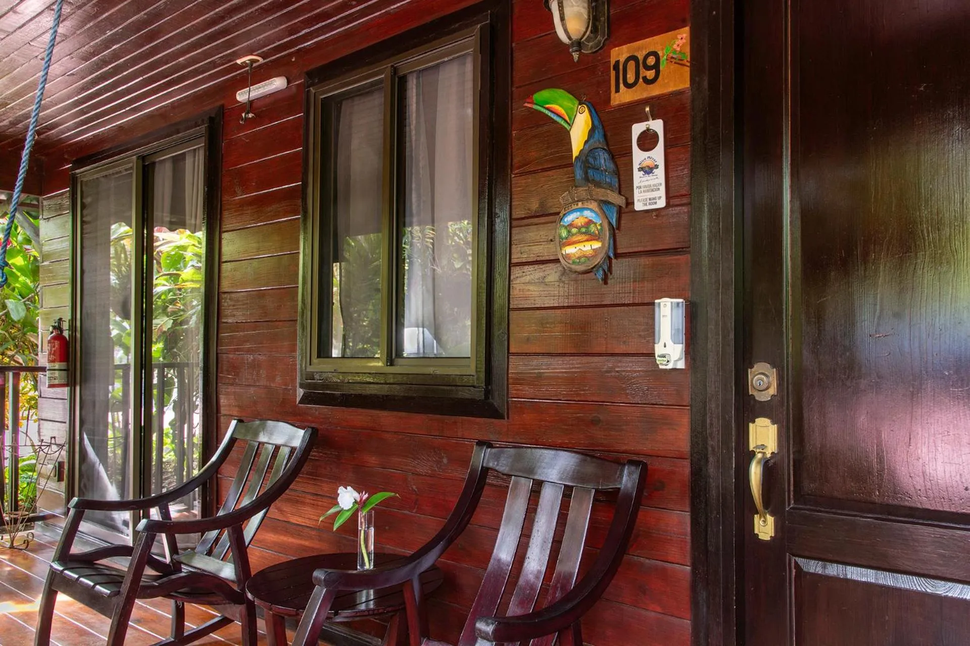 Balcony/Terrace in Blue River Resort & Hot Springs