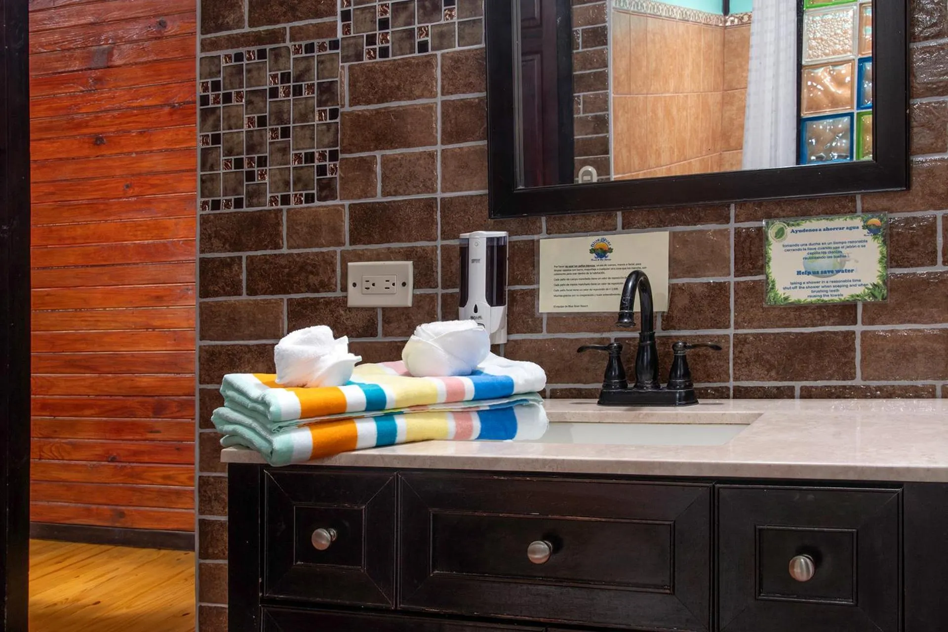 Bathroom in Blue River Resort & Hot Springs
