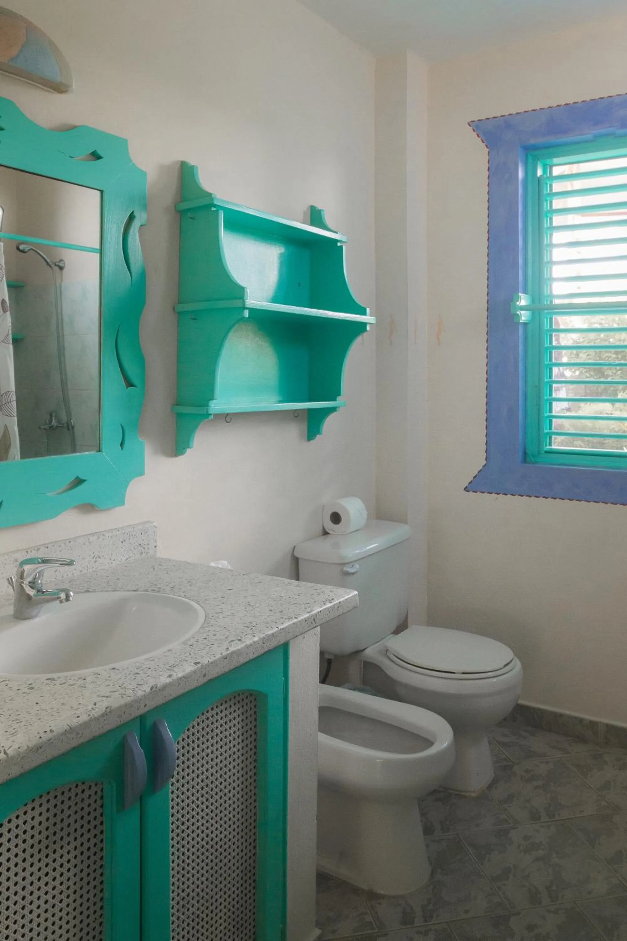 Bathroom in Hotel Playa Colibri