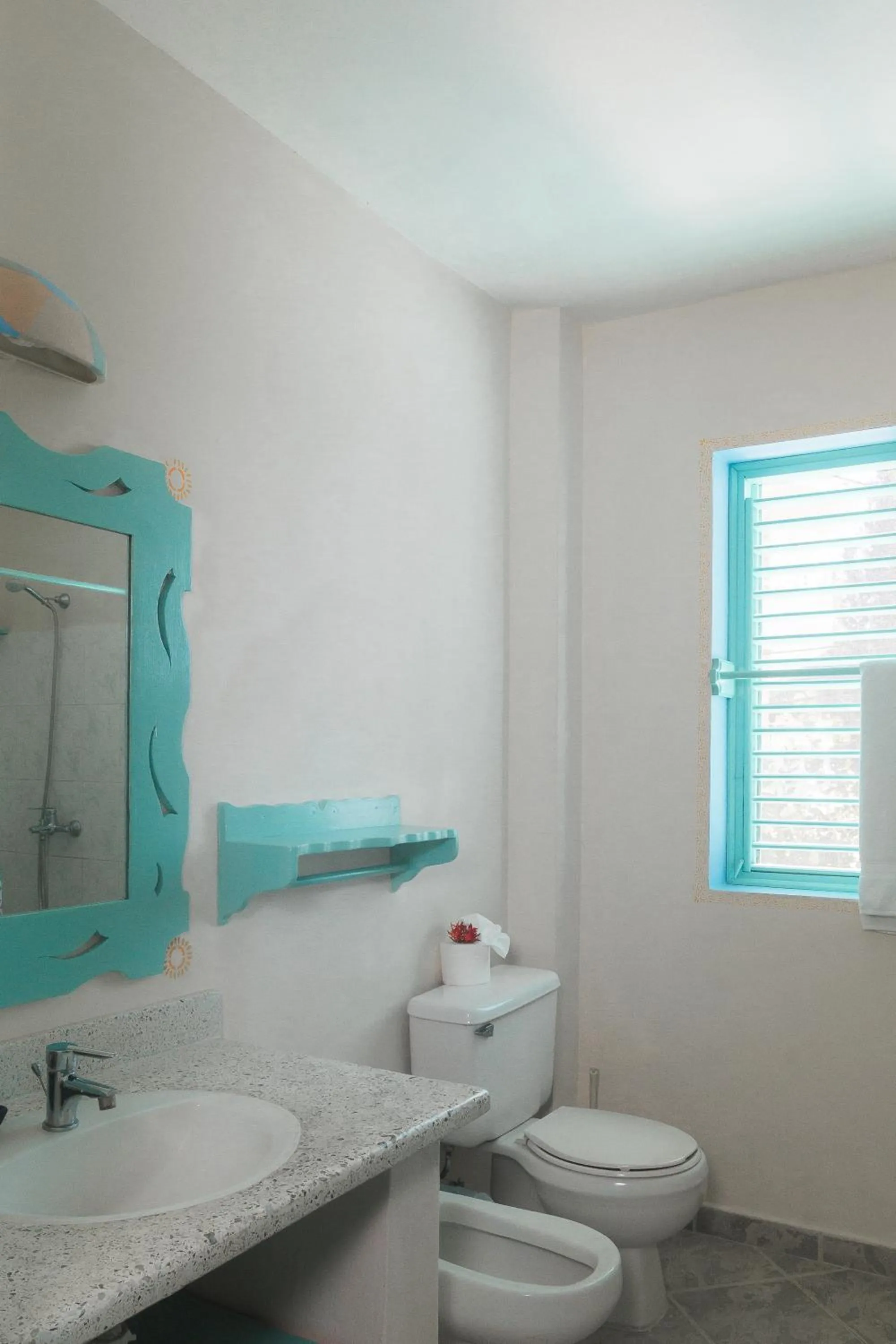 Bathroom in Hotel Playa Colibri