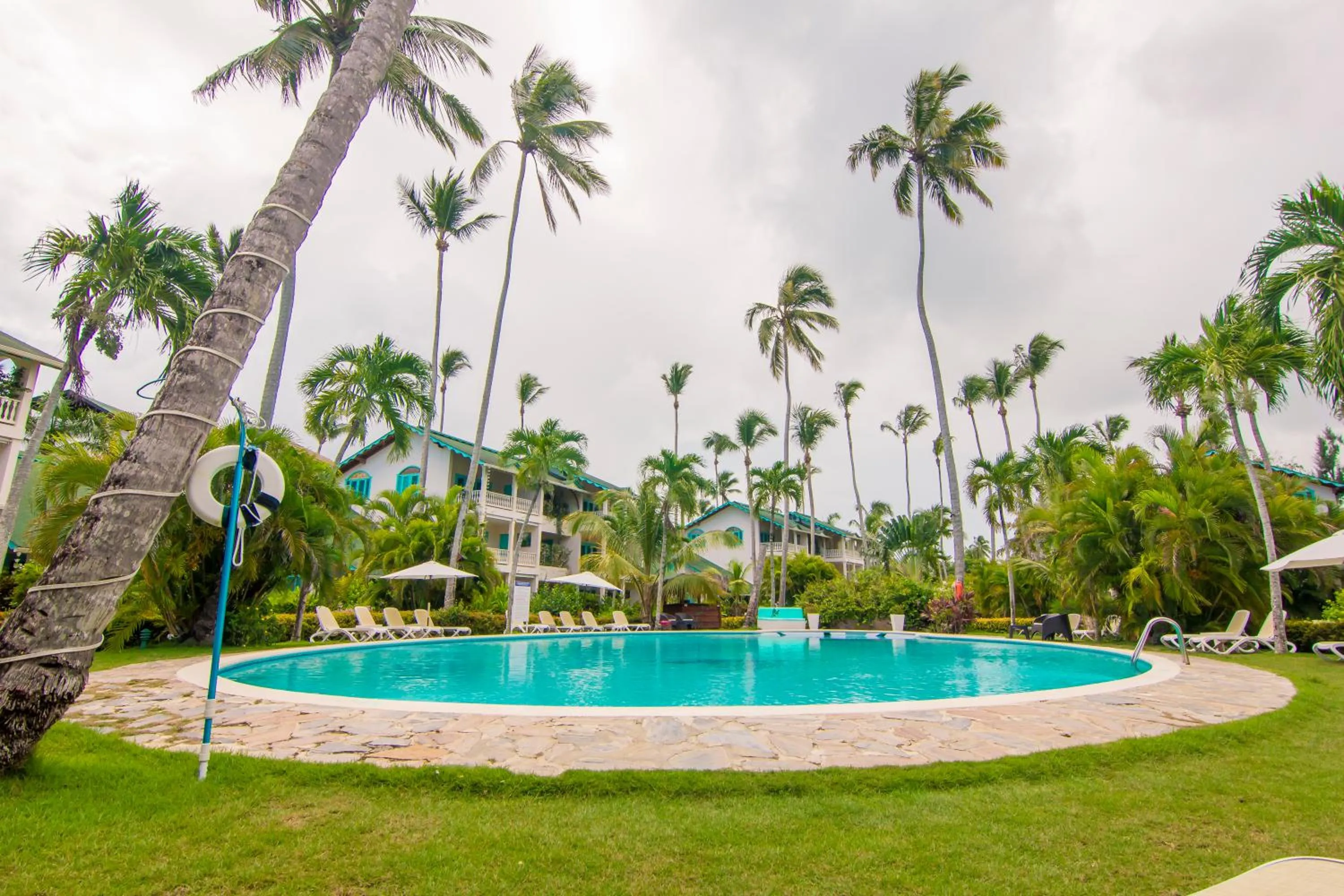 Pool view in Hotel Playa Colibri