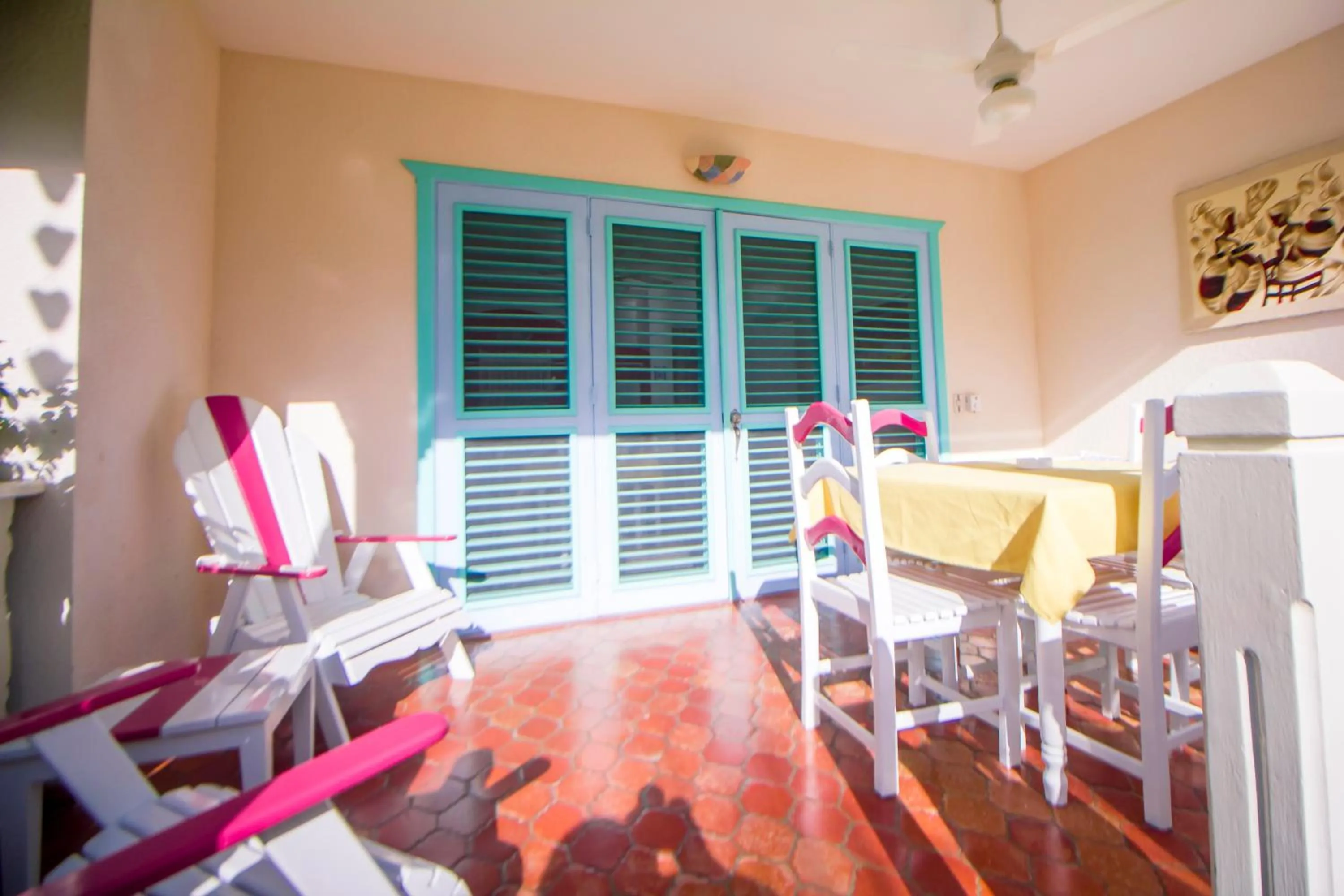 Balcony/Terrace in Hotel Playa Colibri