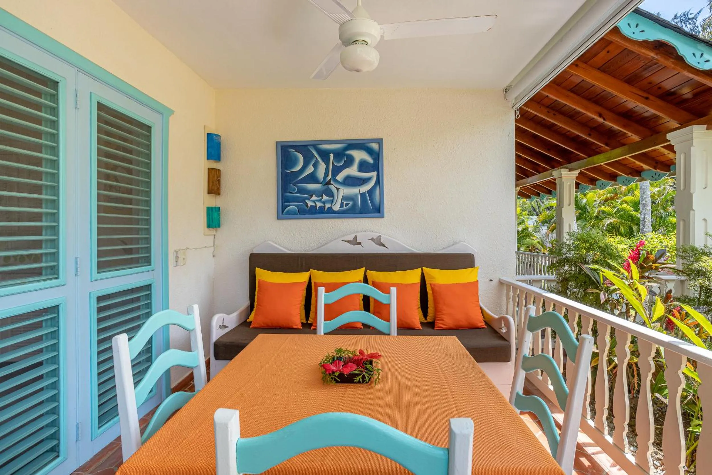 Balcony/Terrace in Hotel Playa Colibri