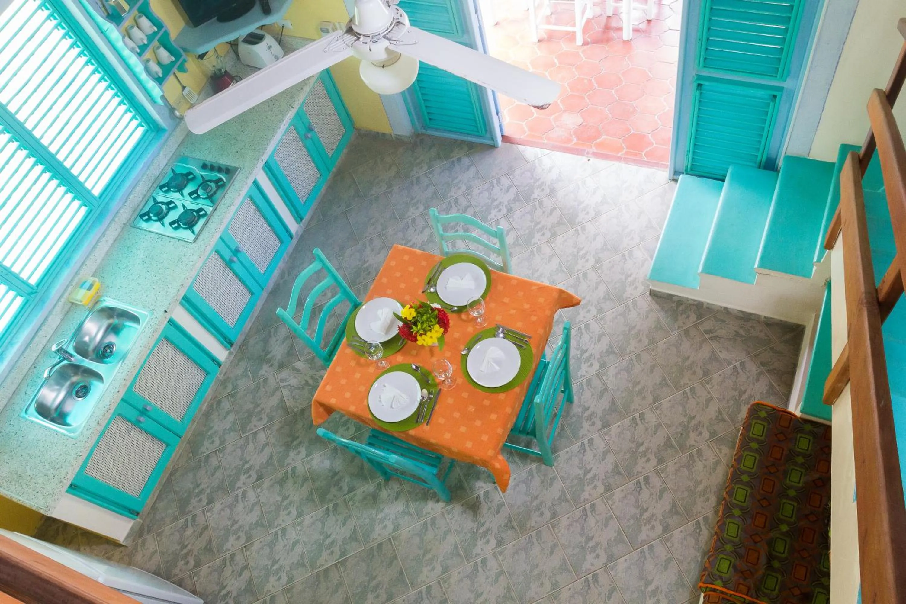 Balcony/Terrace in Hotel Playa Colibri