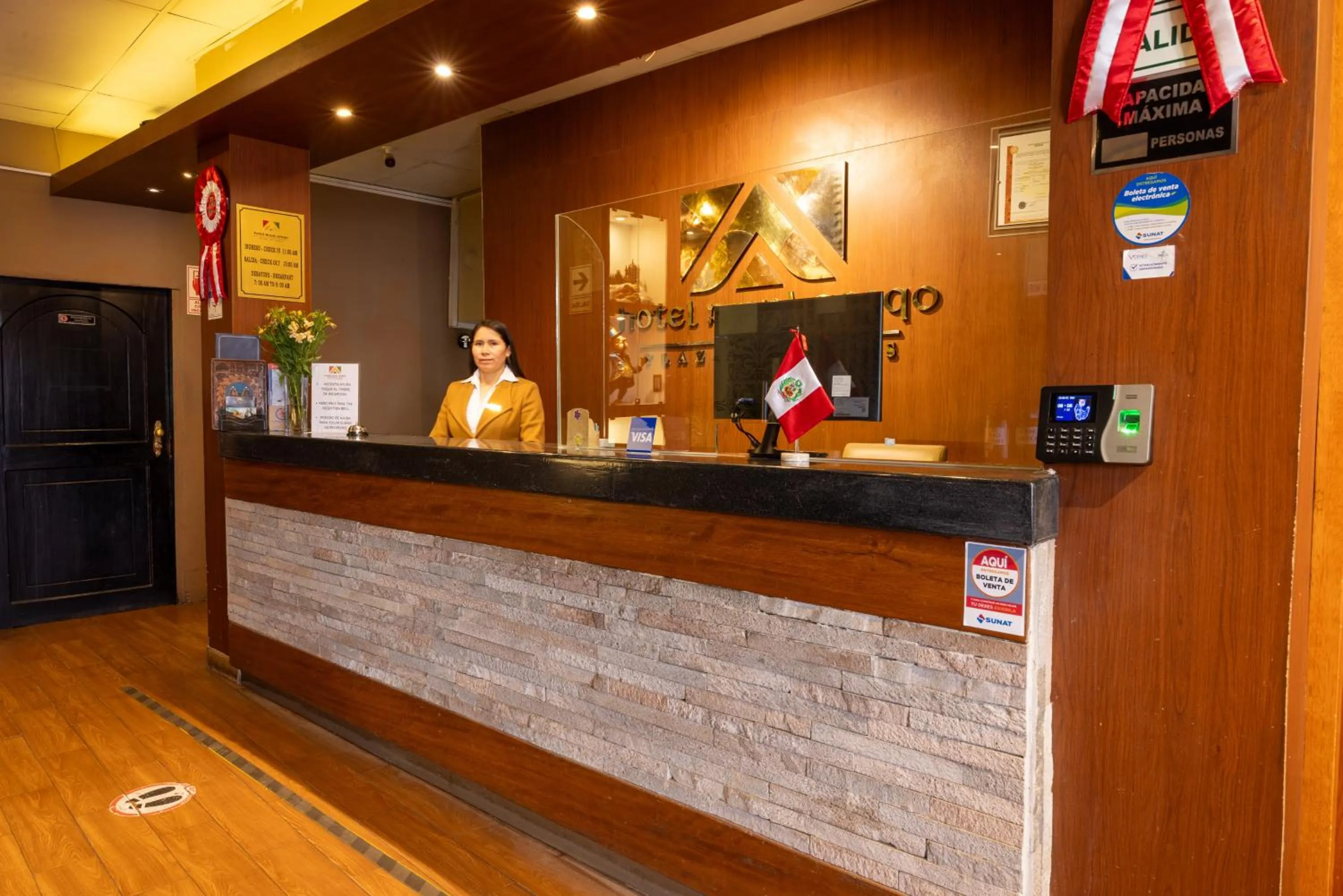 Lobby or reception in Hotel Royal Qosqo