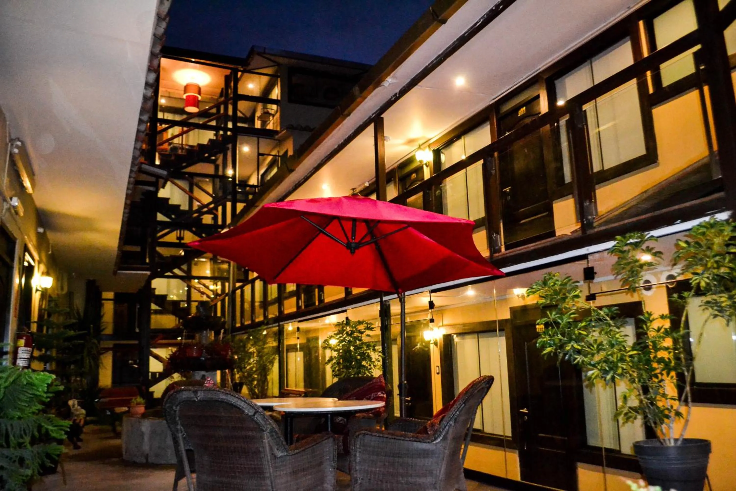 Patio in Hotel Royal Qosqo