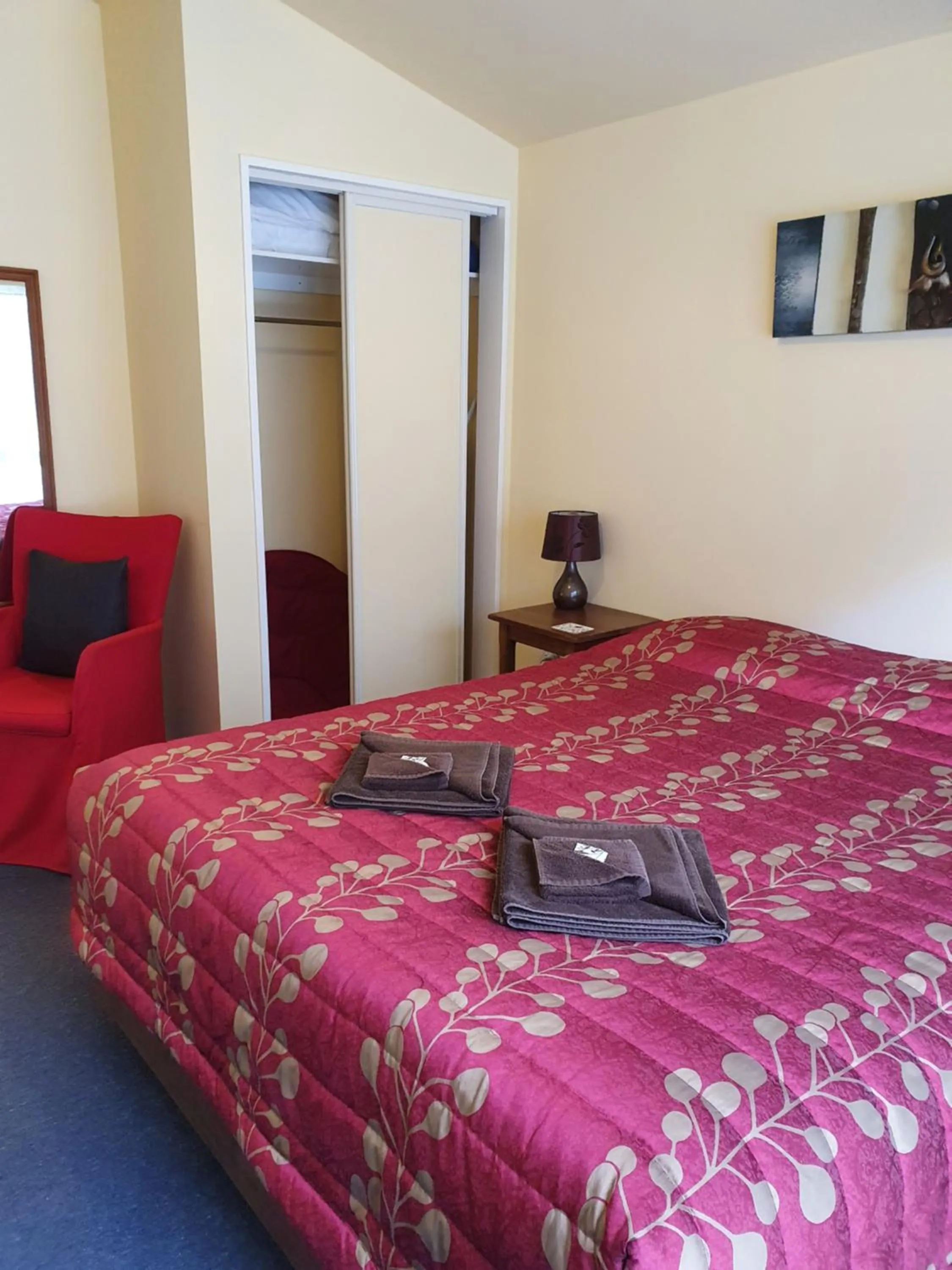 Bed in Havelock Garden Motel