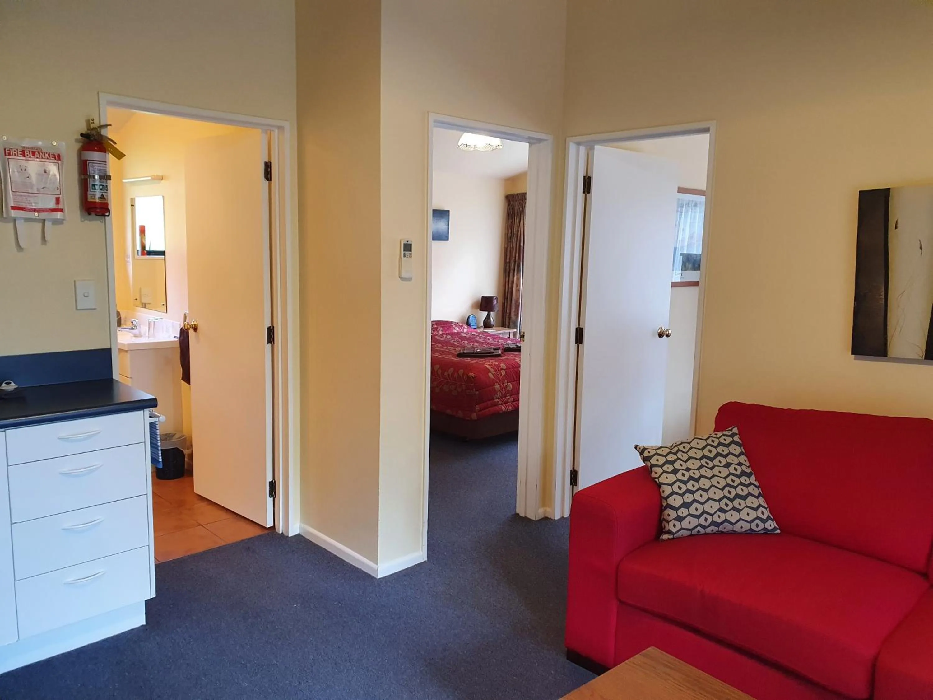 Bed in Havelock Garden Motel