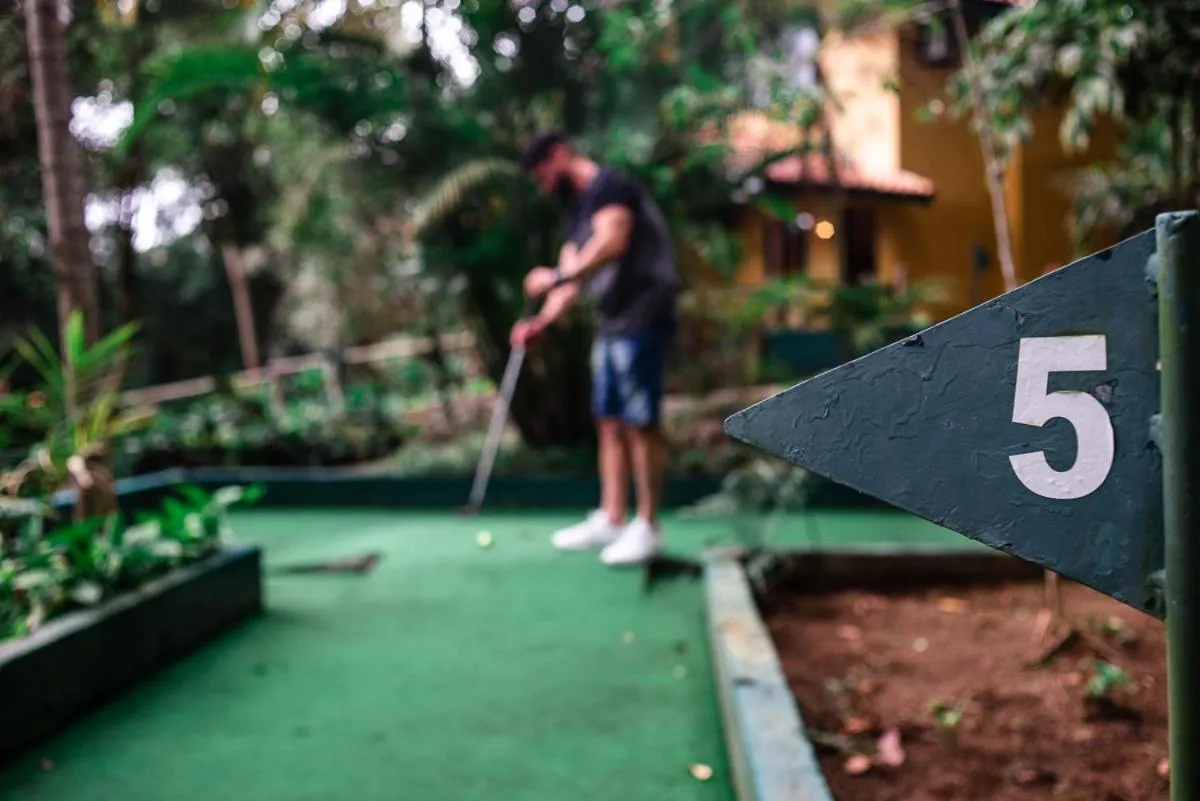 Minigolf in Urikana Boutique Hotel