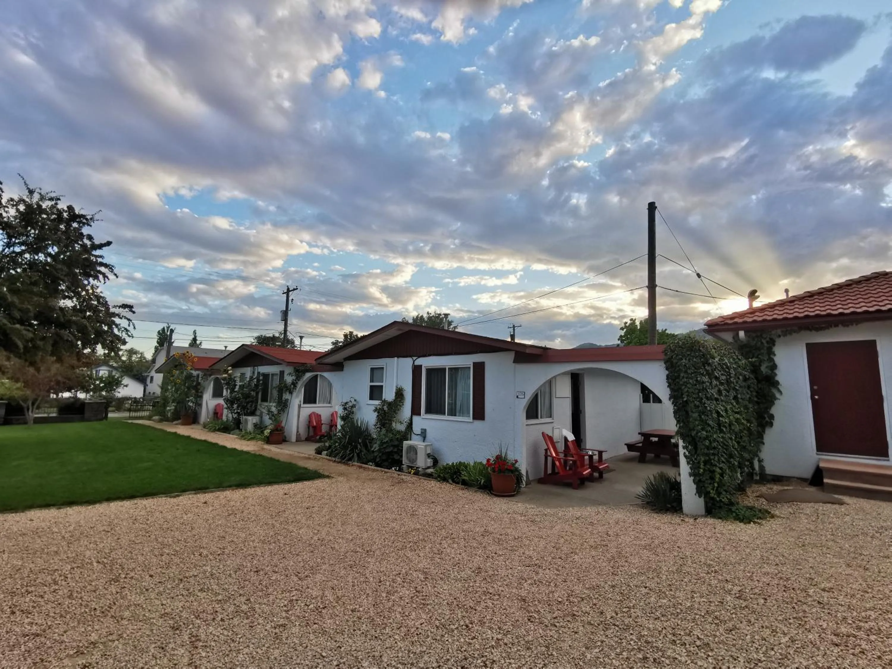 Patio in Sandy Beach Suites