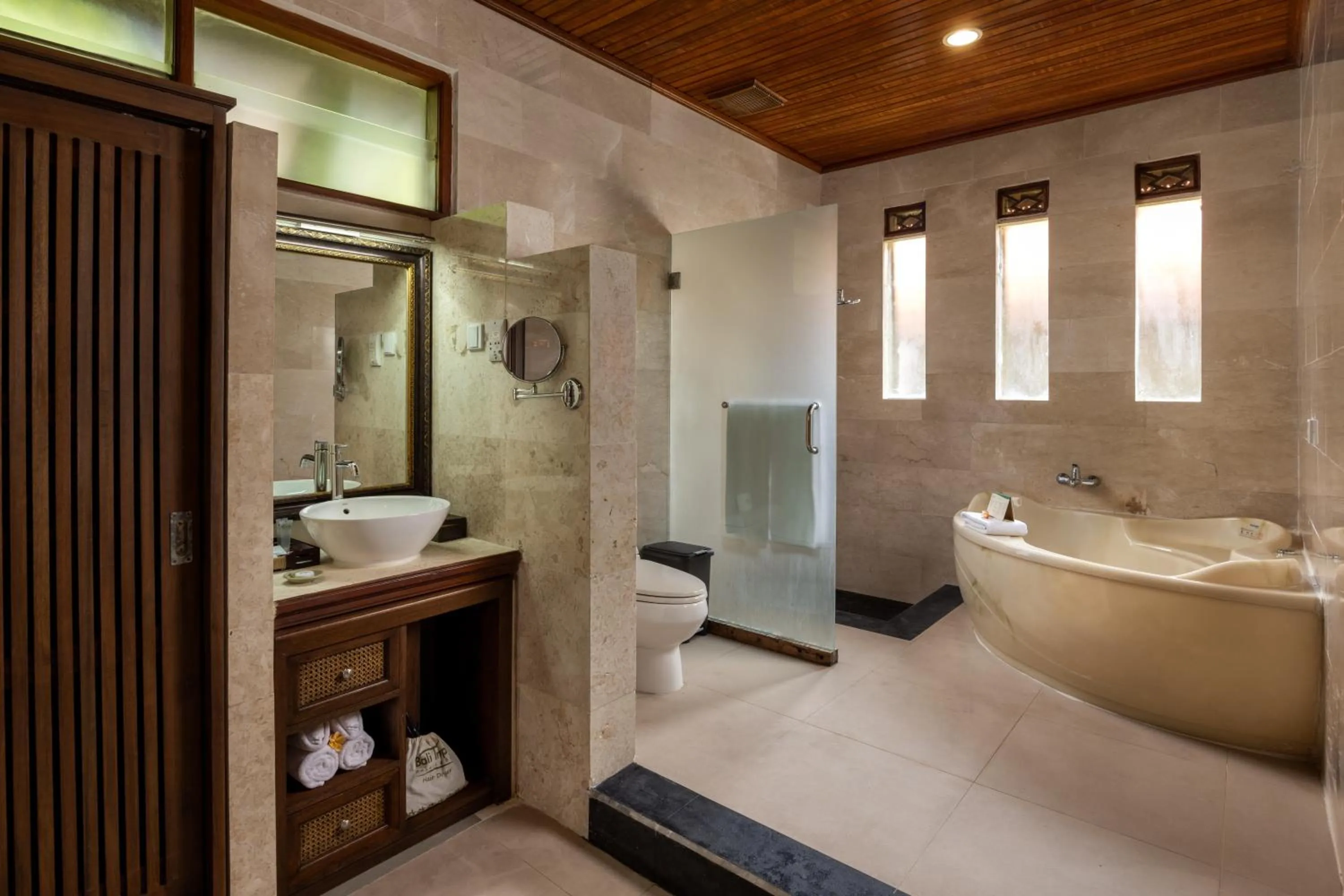 Bathroom in Bali Tropic Resort & Spa - CHSE Certified