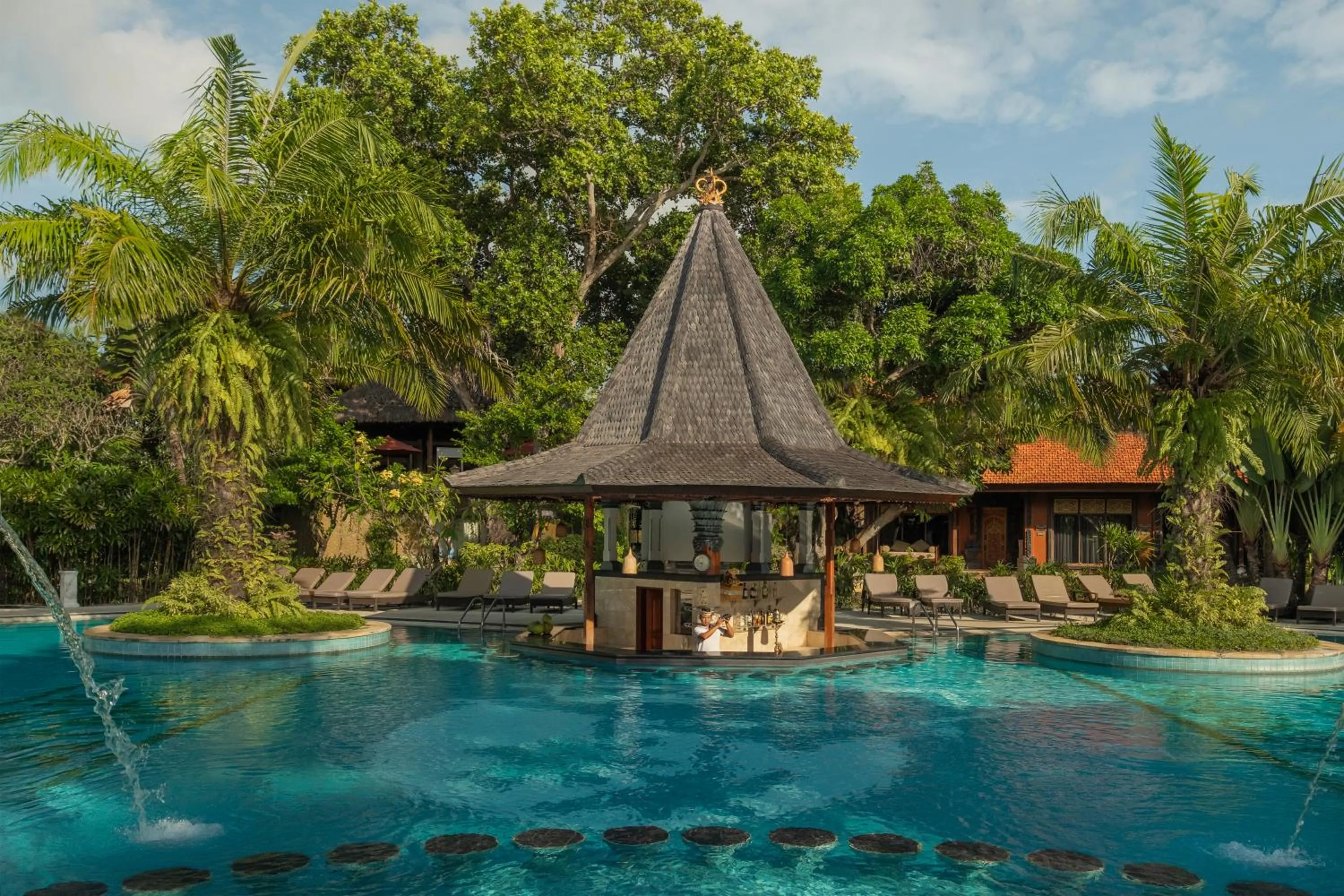 Swimming pool in Bali Tropic Resort & Spa - CHSE Certified