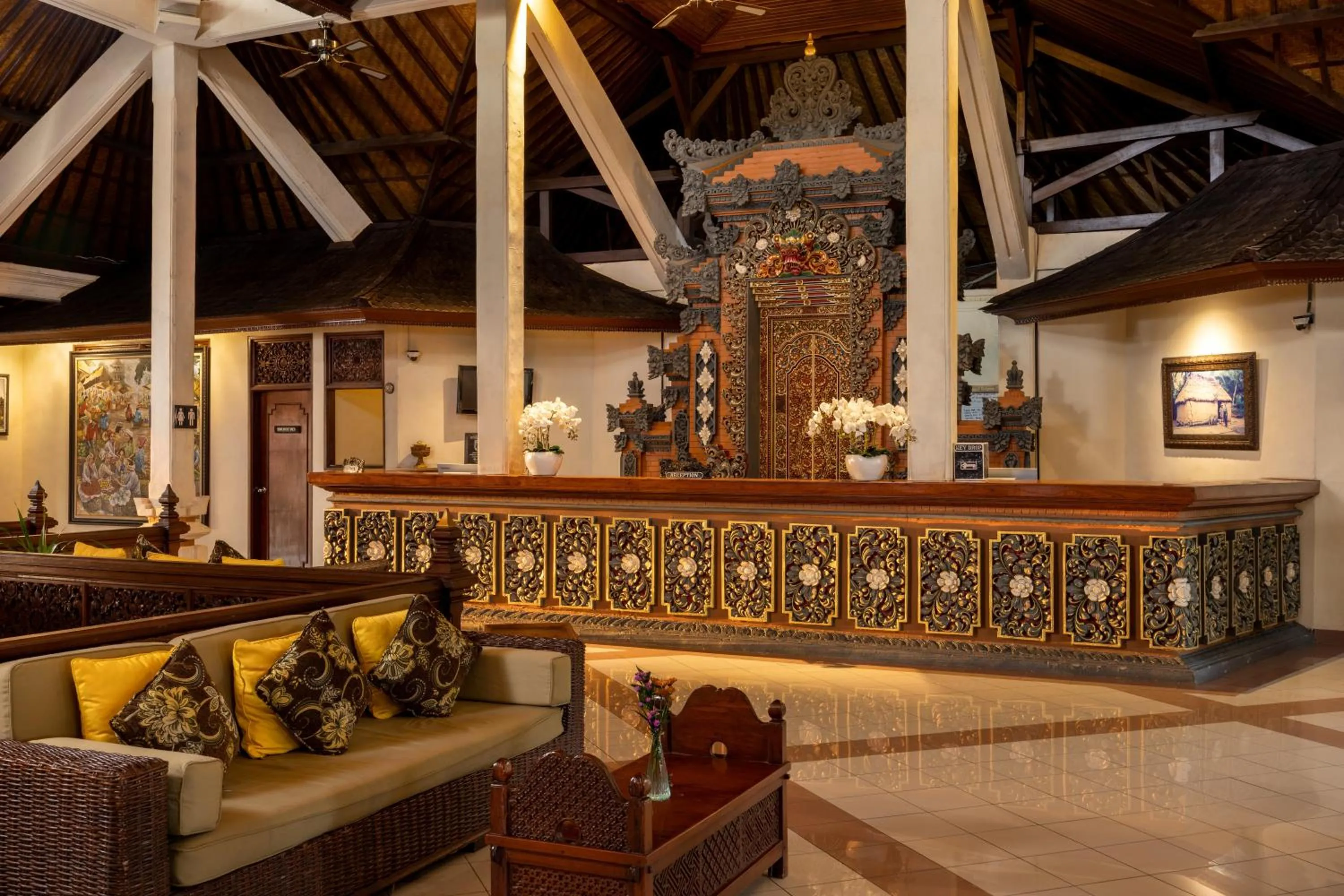 Lobby or reception in Bali Tropic Resort & Spa - CHSE Certified
