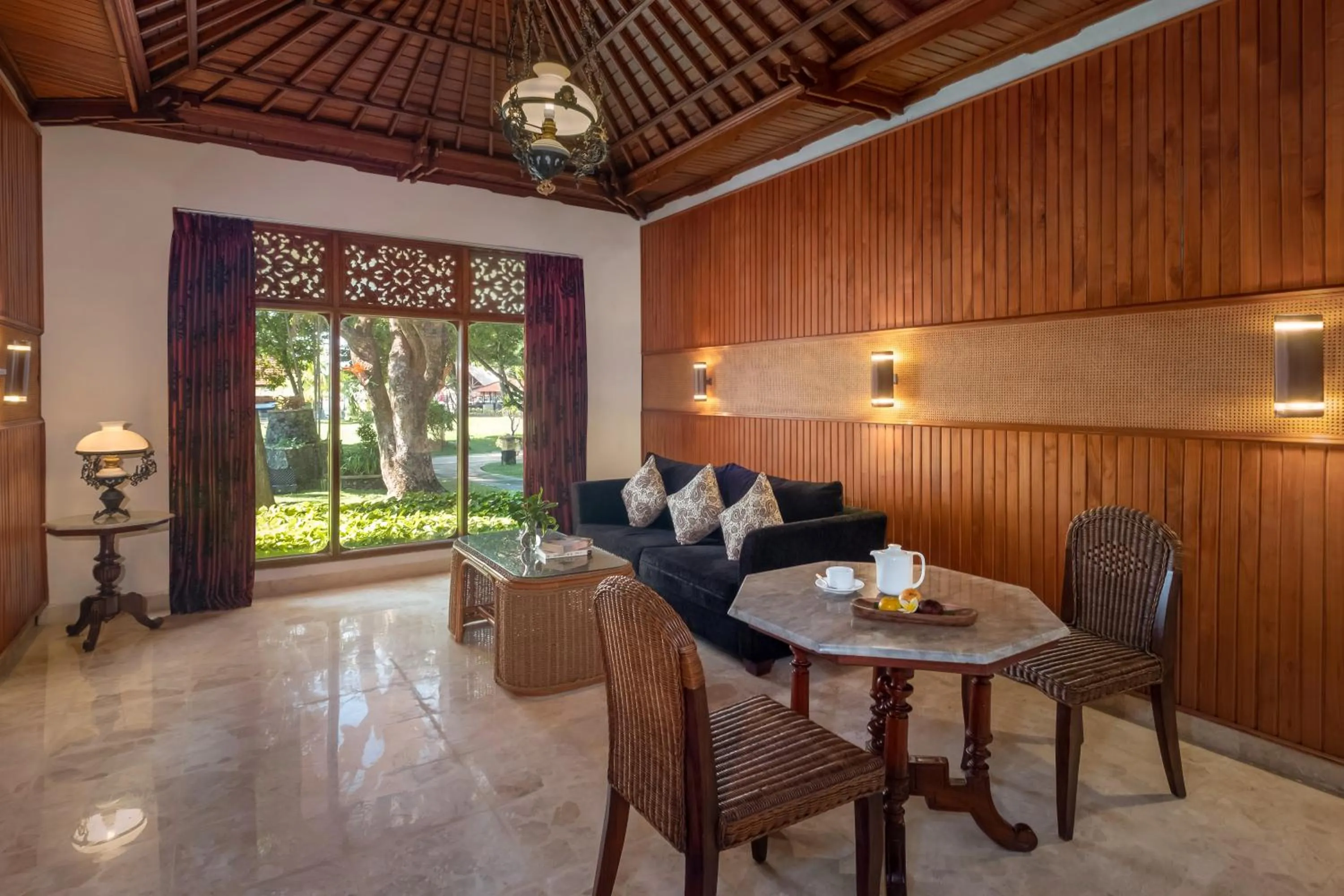 Living room in Bali Tropic Resort & Spa - CHSE Certified