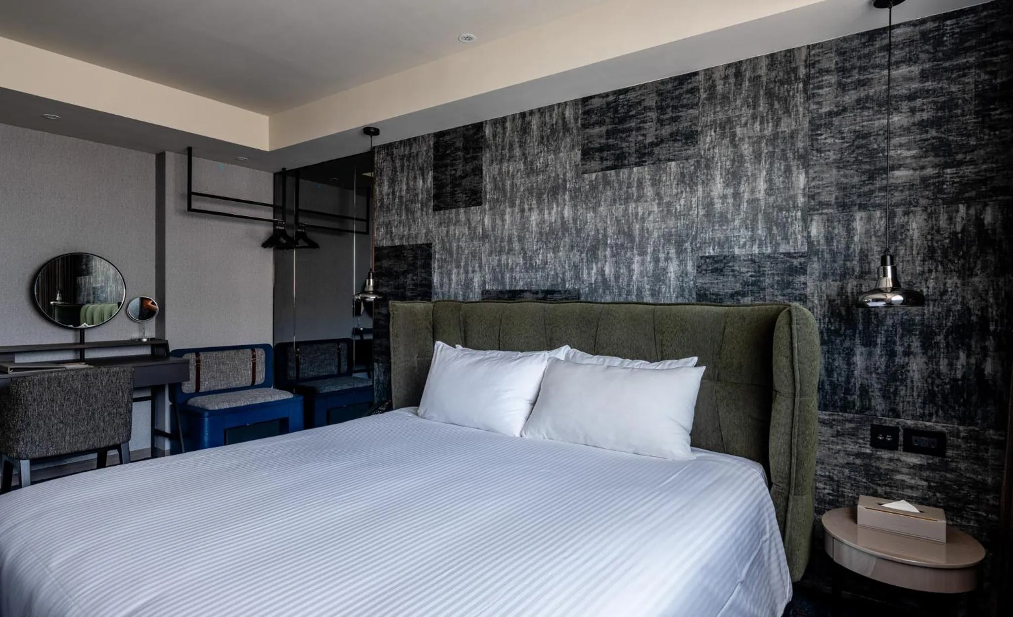 Bed in Kung Shang Design Hotel