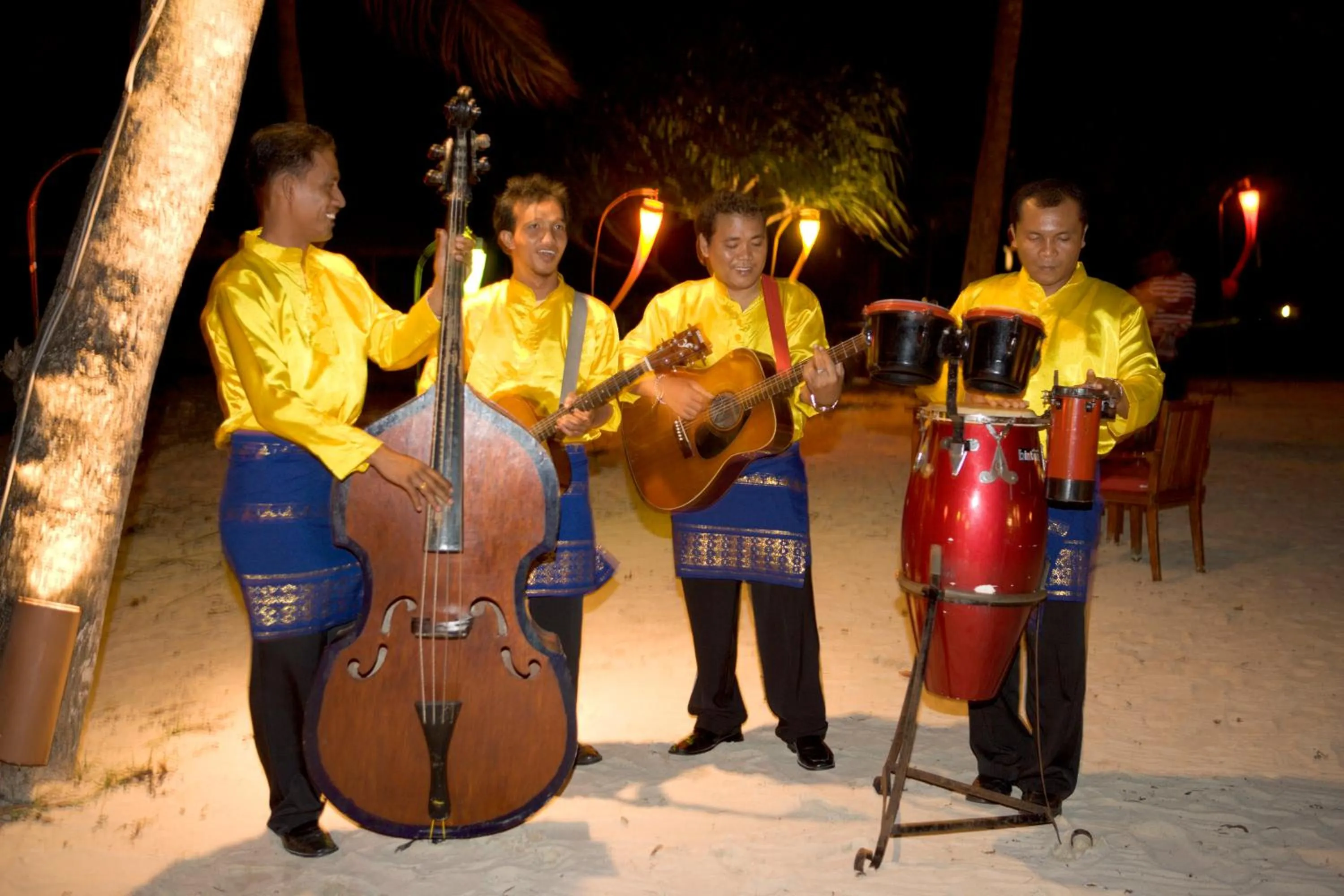 Evening entertainment in Homm Laguna Bintan