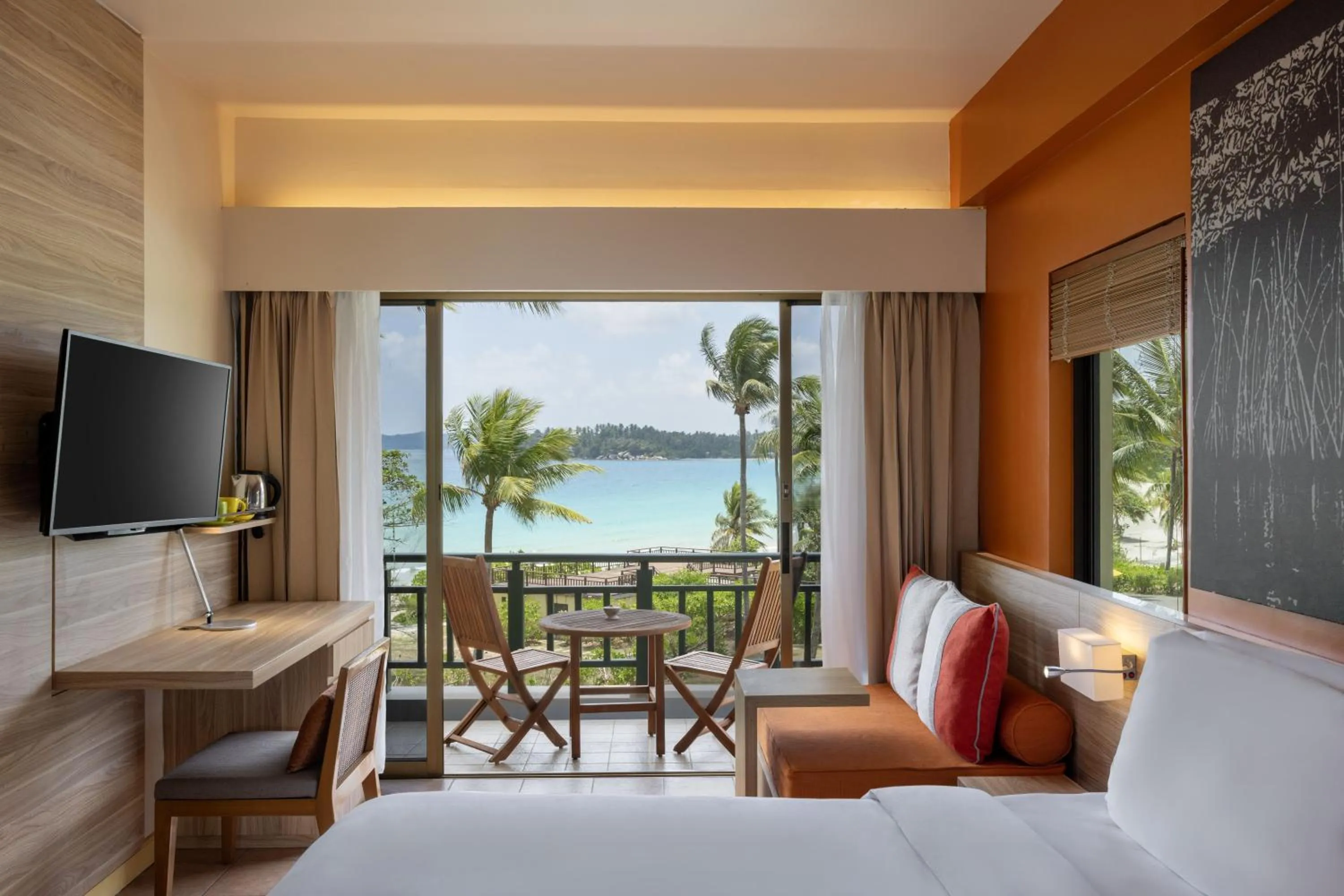 View (from property/room), Bed in Homm Laguna Bintan