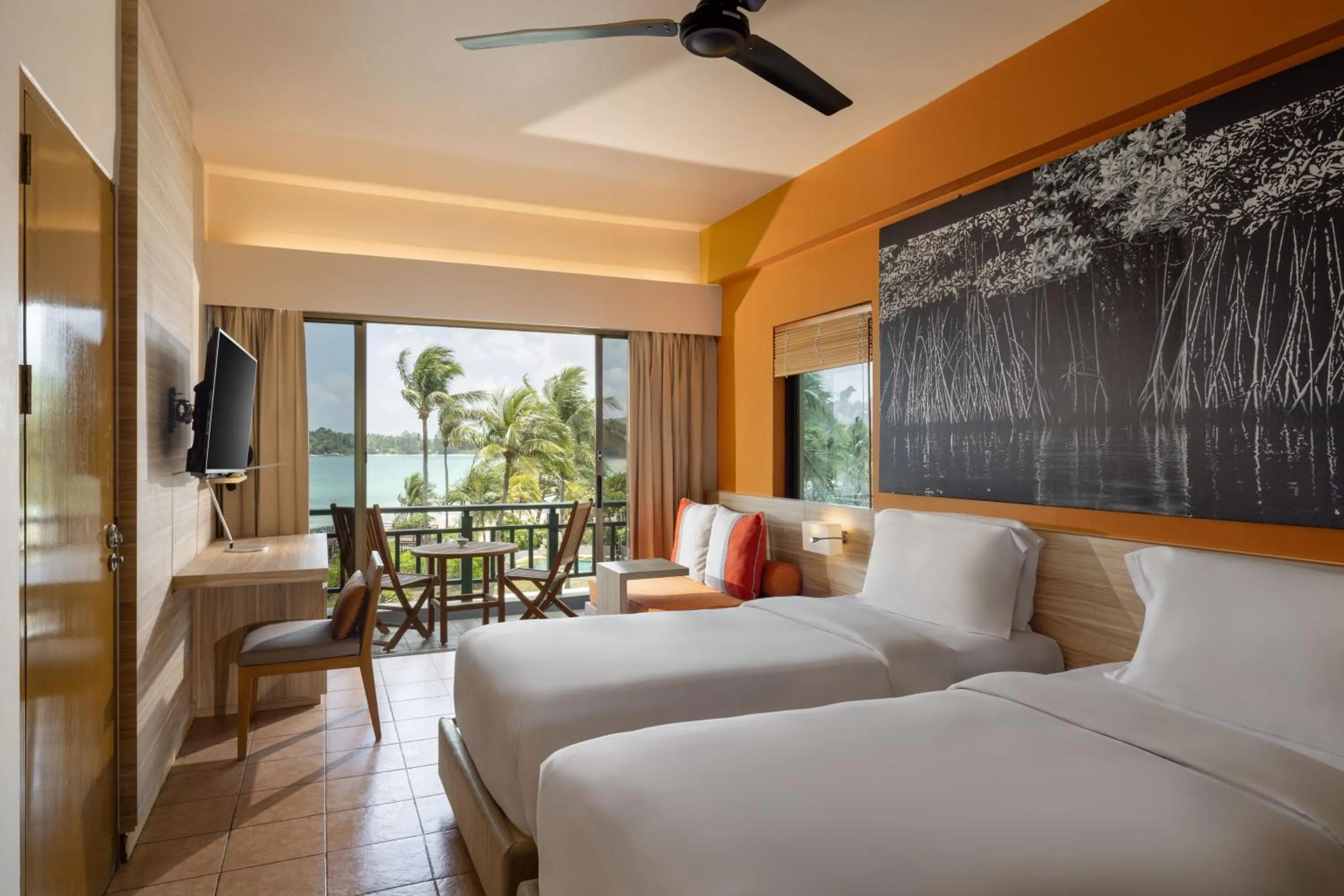 Bed in Homm Laguna Bintan