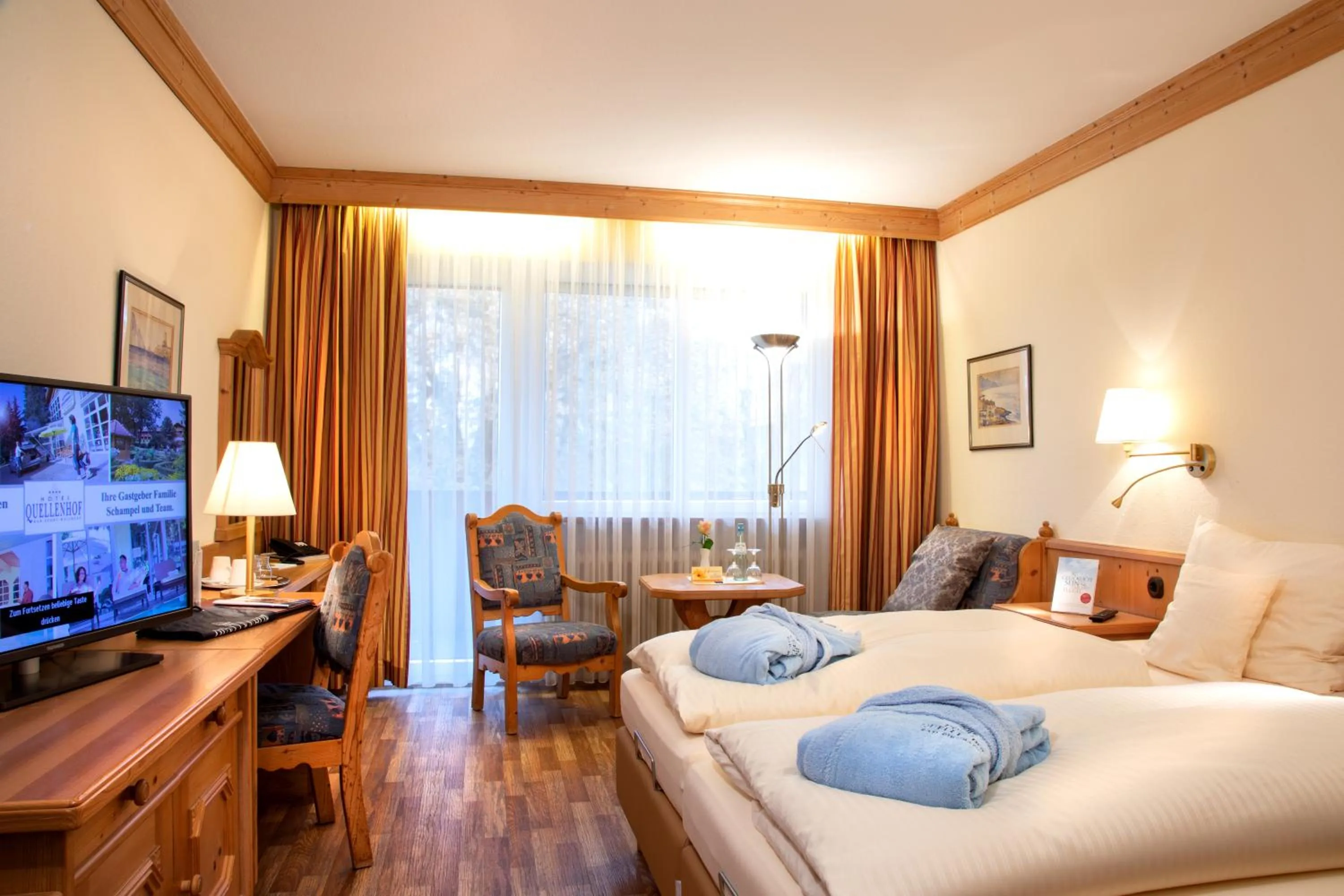 TV and multimedia in Hotel Quellenhof