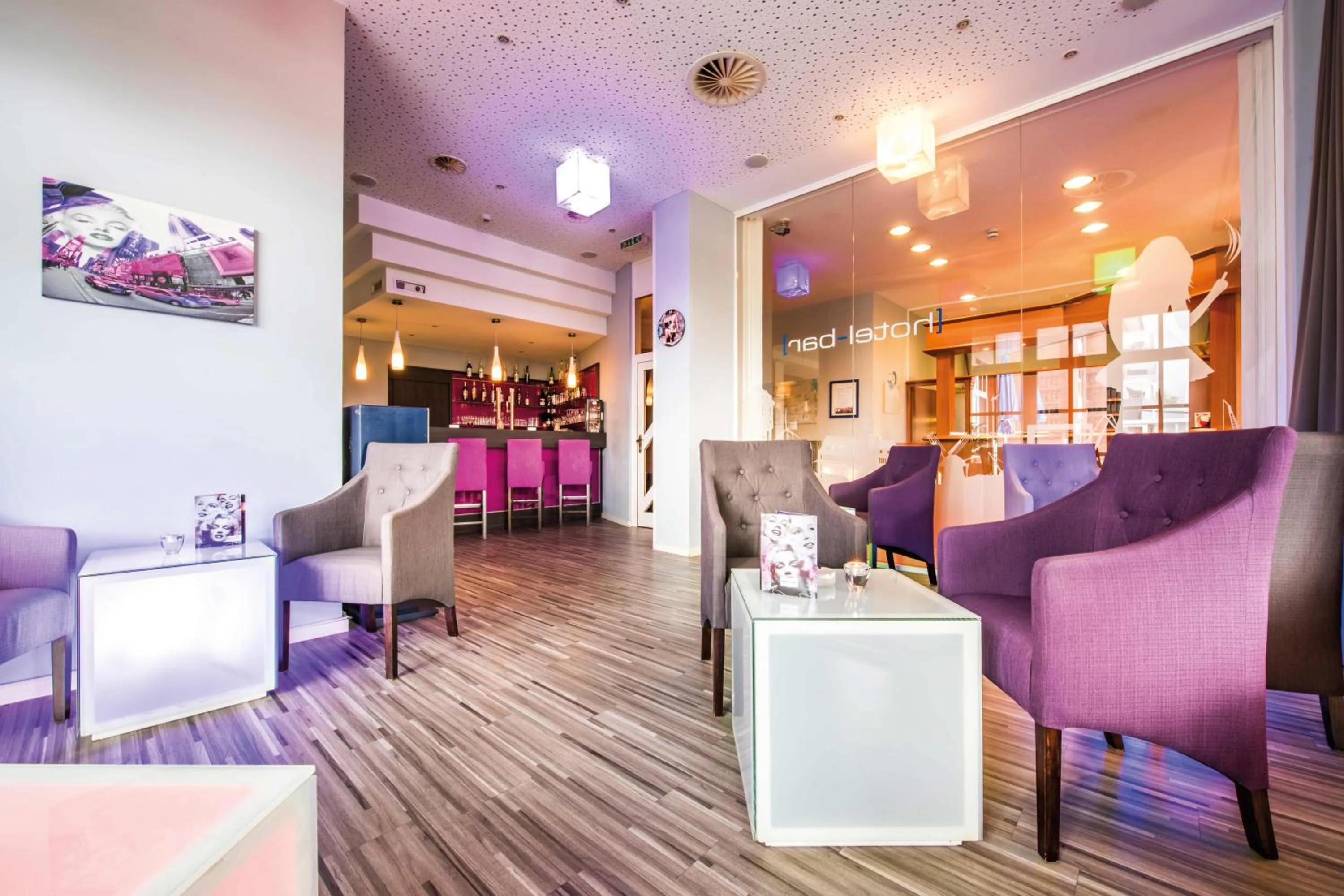 Seating area in Hotel Novum