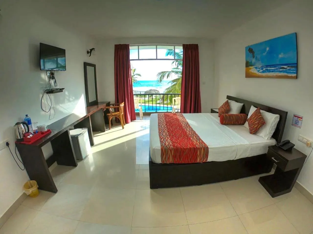 Bed in Crystal Resort Dickwella