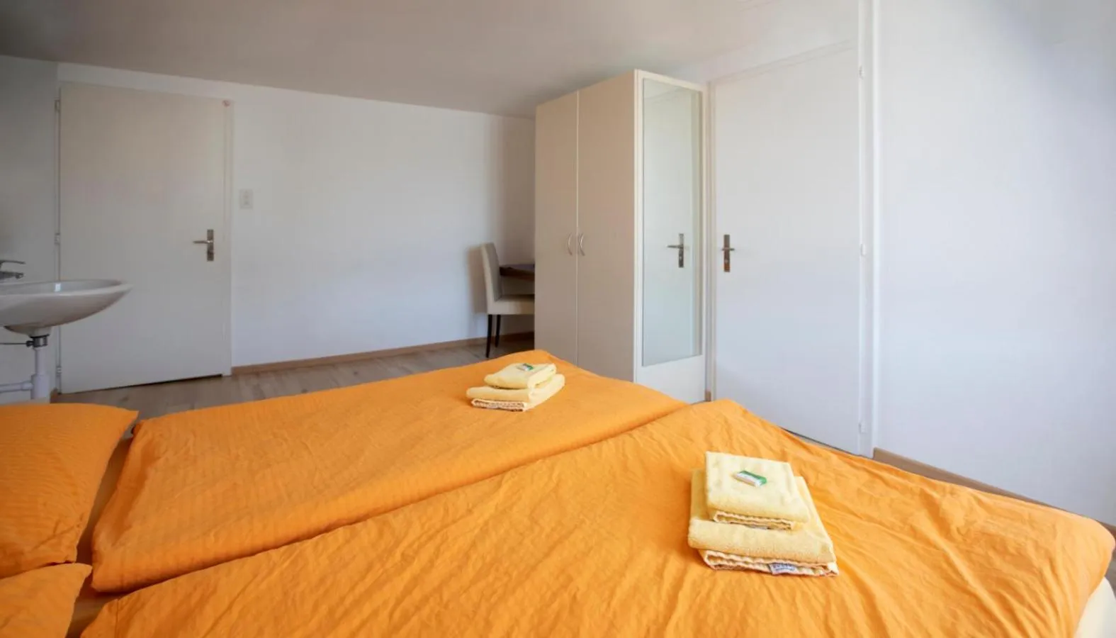 Photo of the whole room, Bed in Hotel Rotes Kreuz