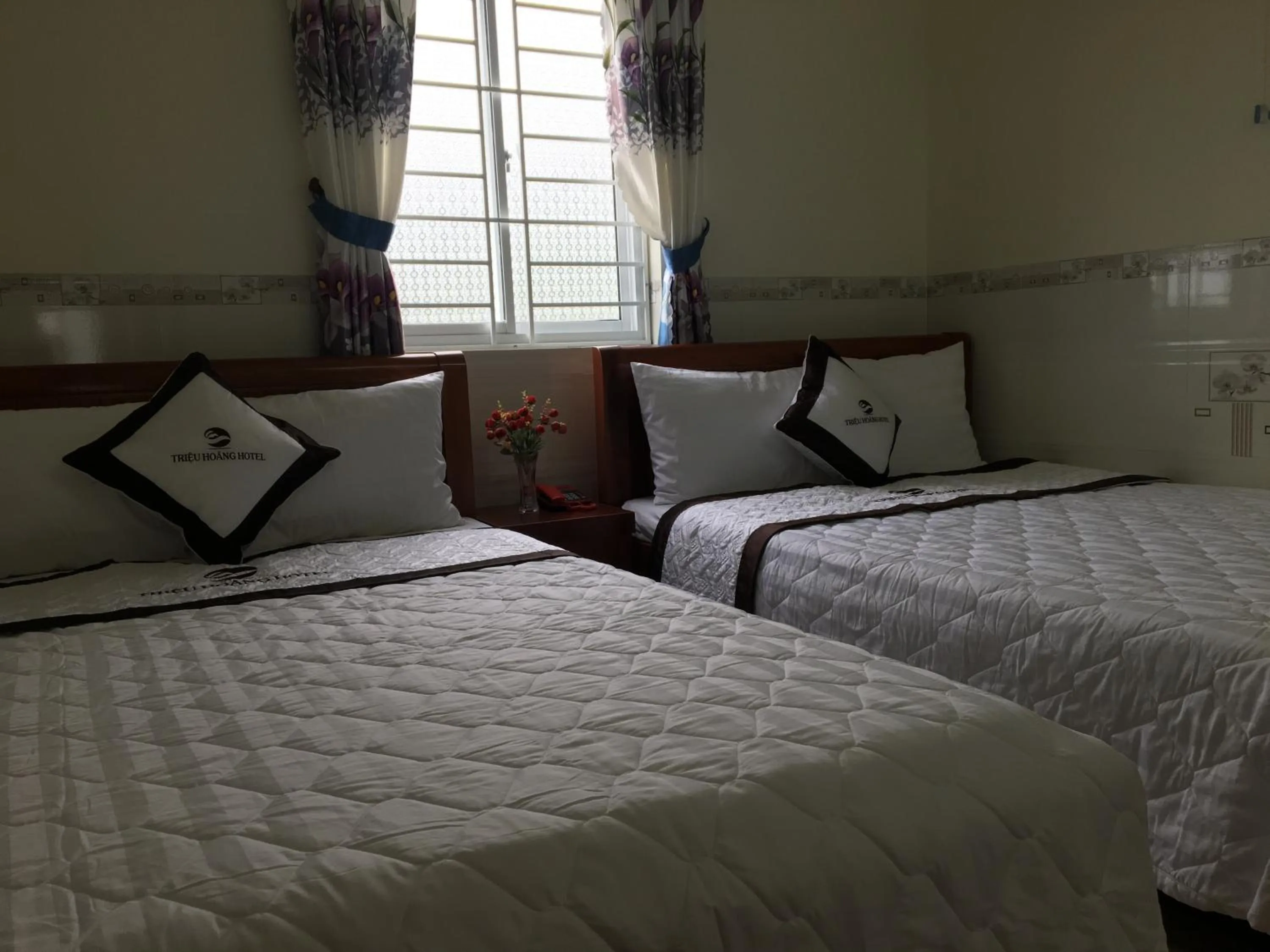 Bed in Triệu Hoàng Hotel