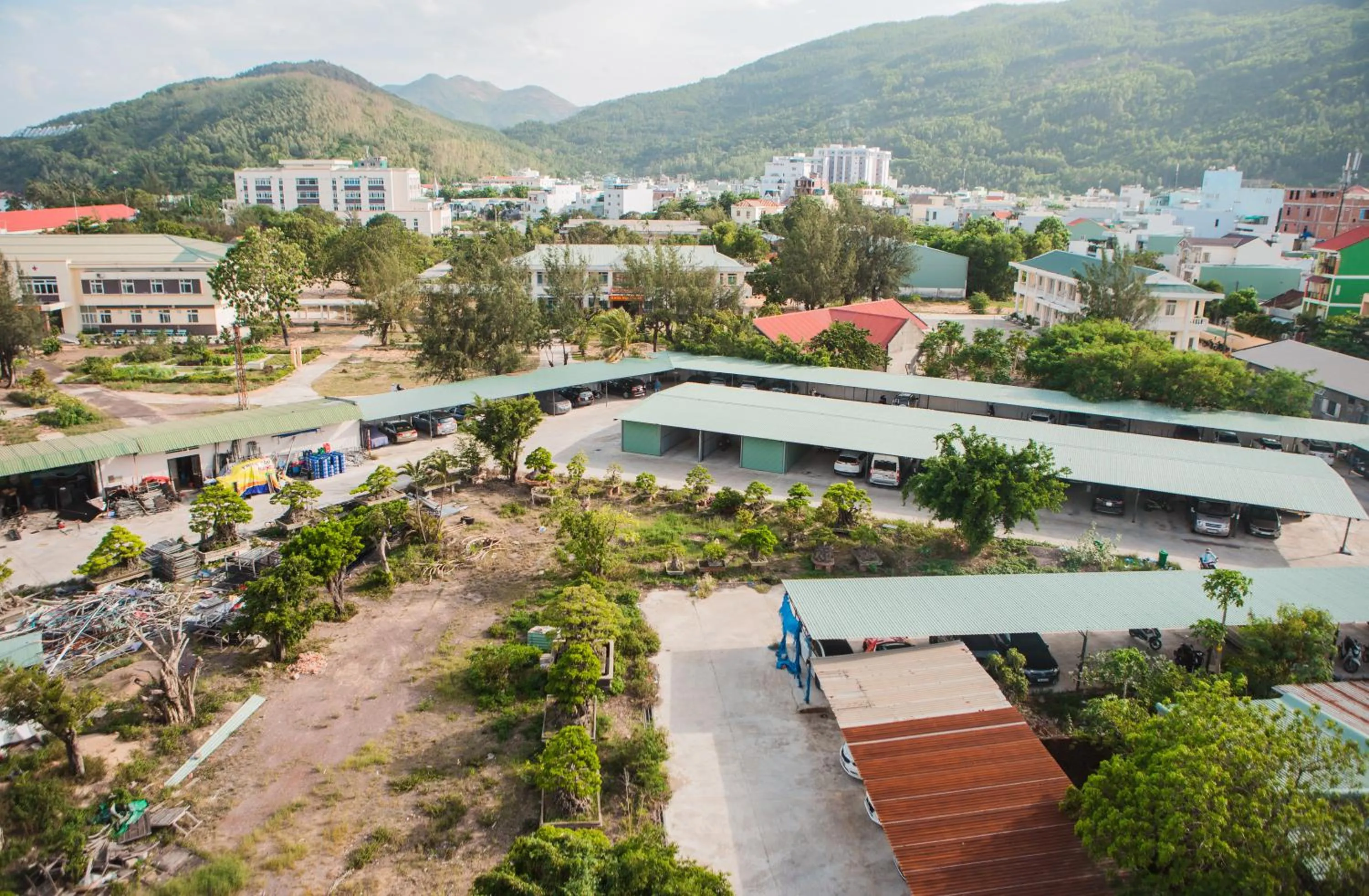 Property building in Triệu Hoàng Hotel